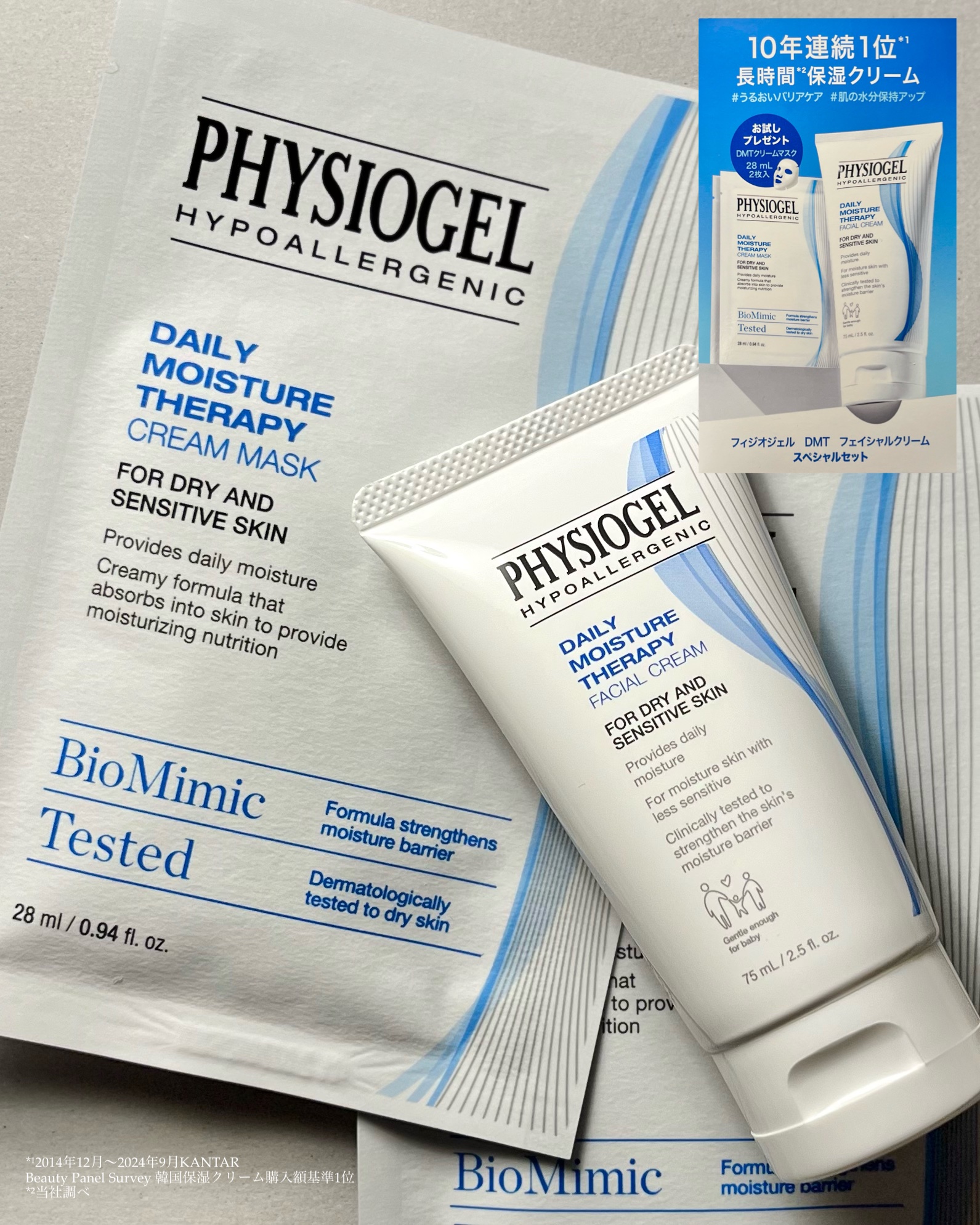 DMT フェイシャルクリーム/PHYSIOGEL/フェイスクリームを使ったクチコミ（1枚目）