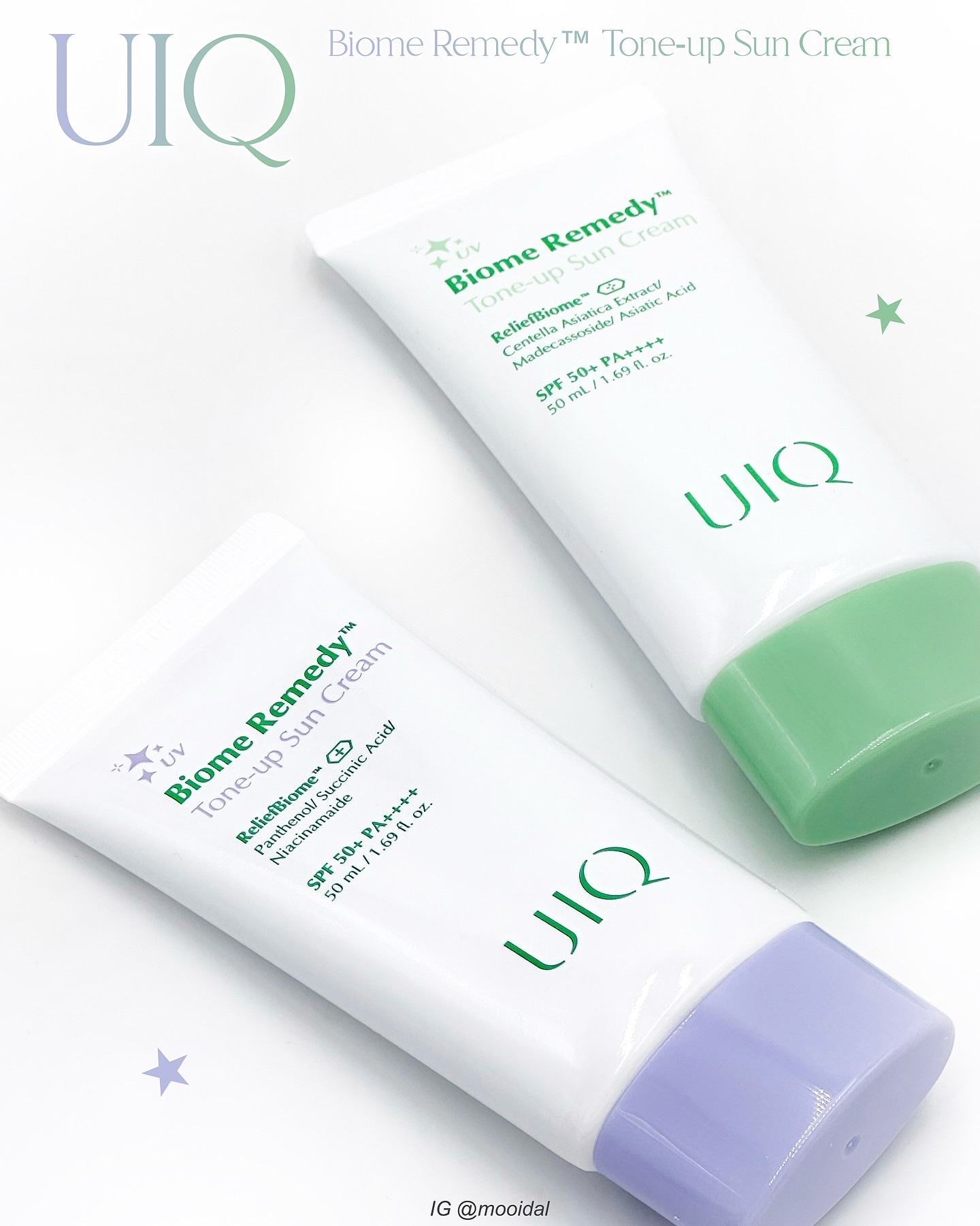 バイオームレメディパープルトーンアップUVクリーム/UIQ/日焼け止めクリームを使ったクチコミ（1枚目）