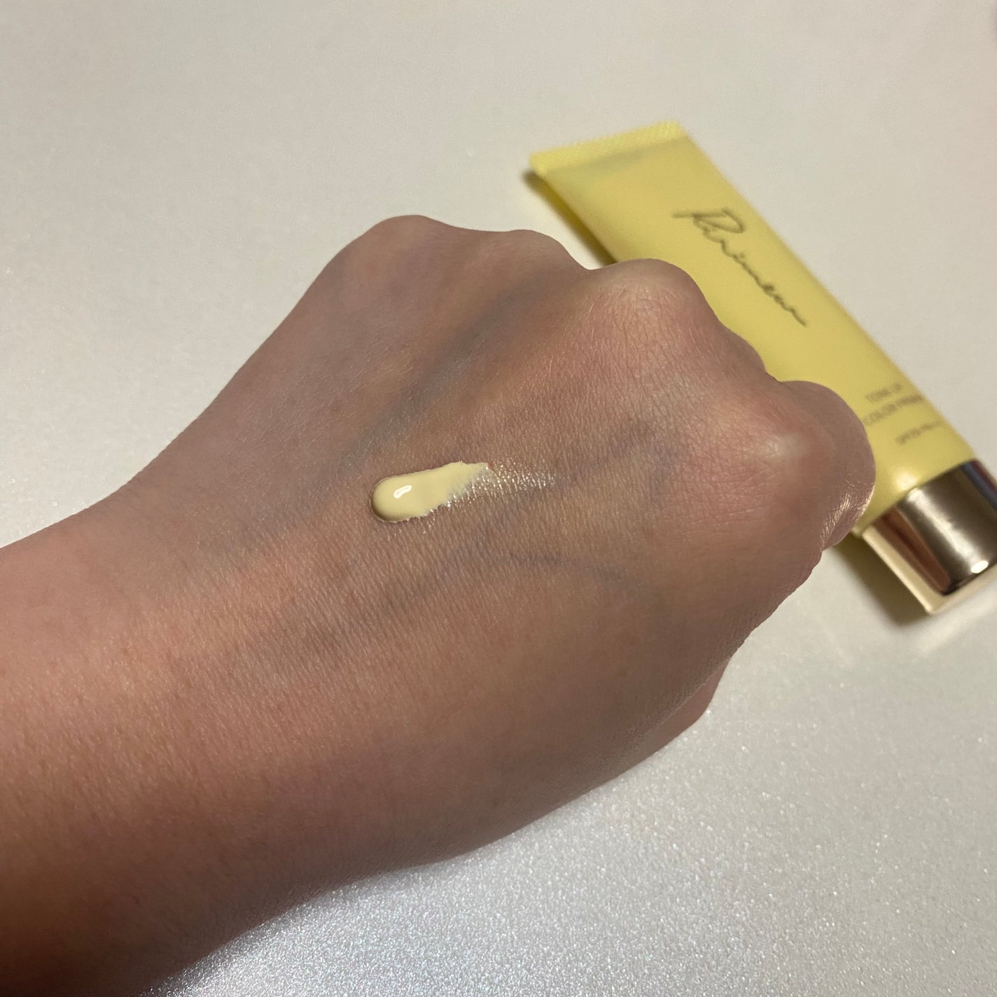 トーンアップカラープライマー /Ririmew/化粧下地を使ったクチコミ(2枚目)