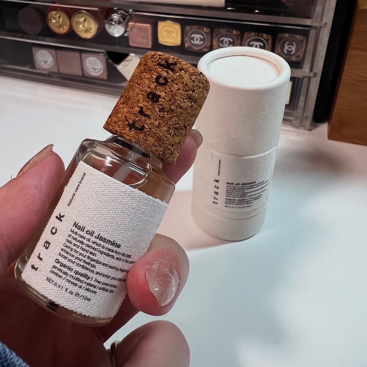 ネイルオイル　ジャスミン/track/ネイルオイル・トリートメントを使ったクチコミ（1枚目）