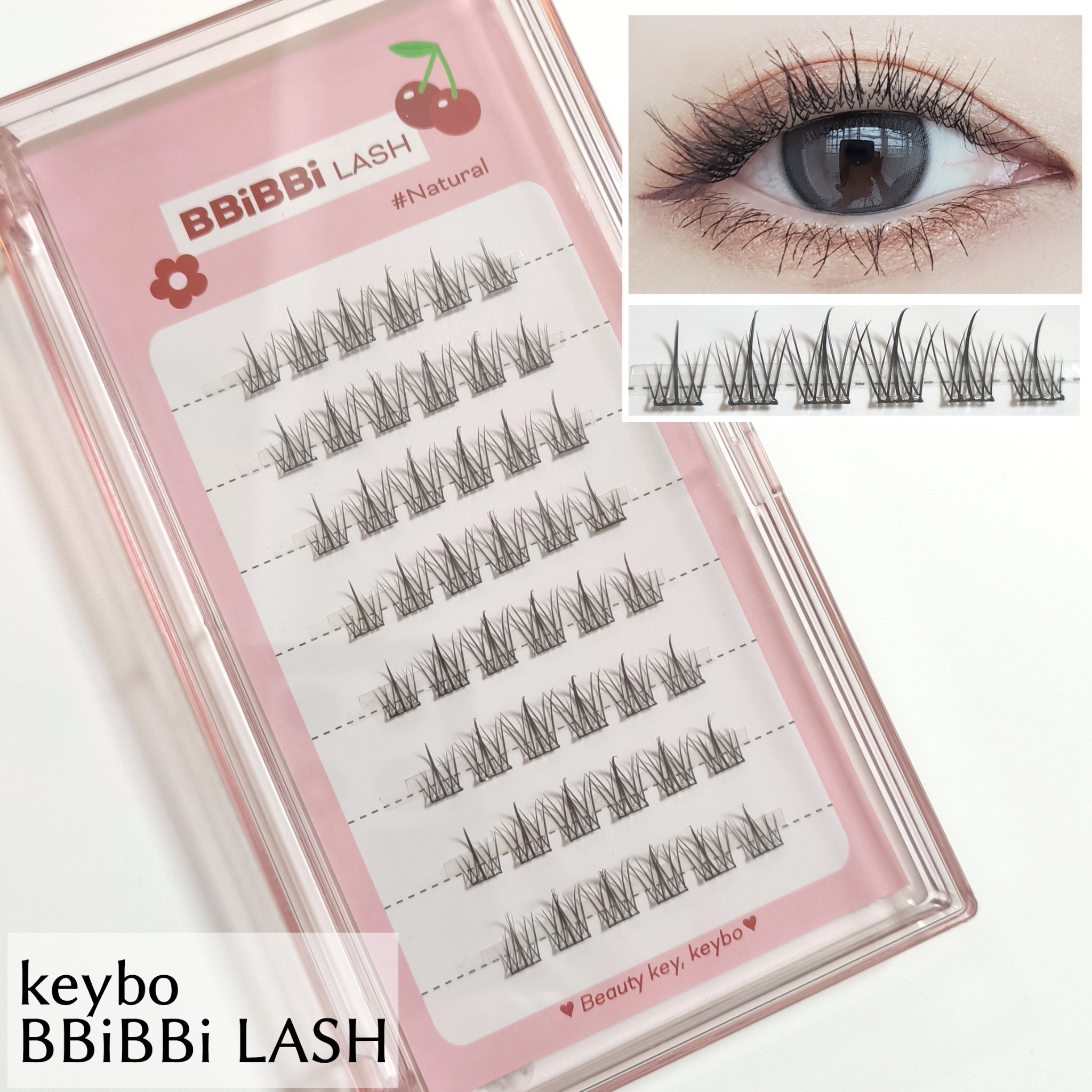 keybo BBiBBi LASH/keybo/つけまつげを使ったクチコミ（1枚目）