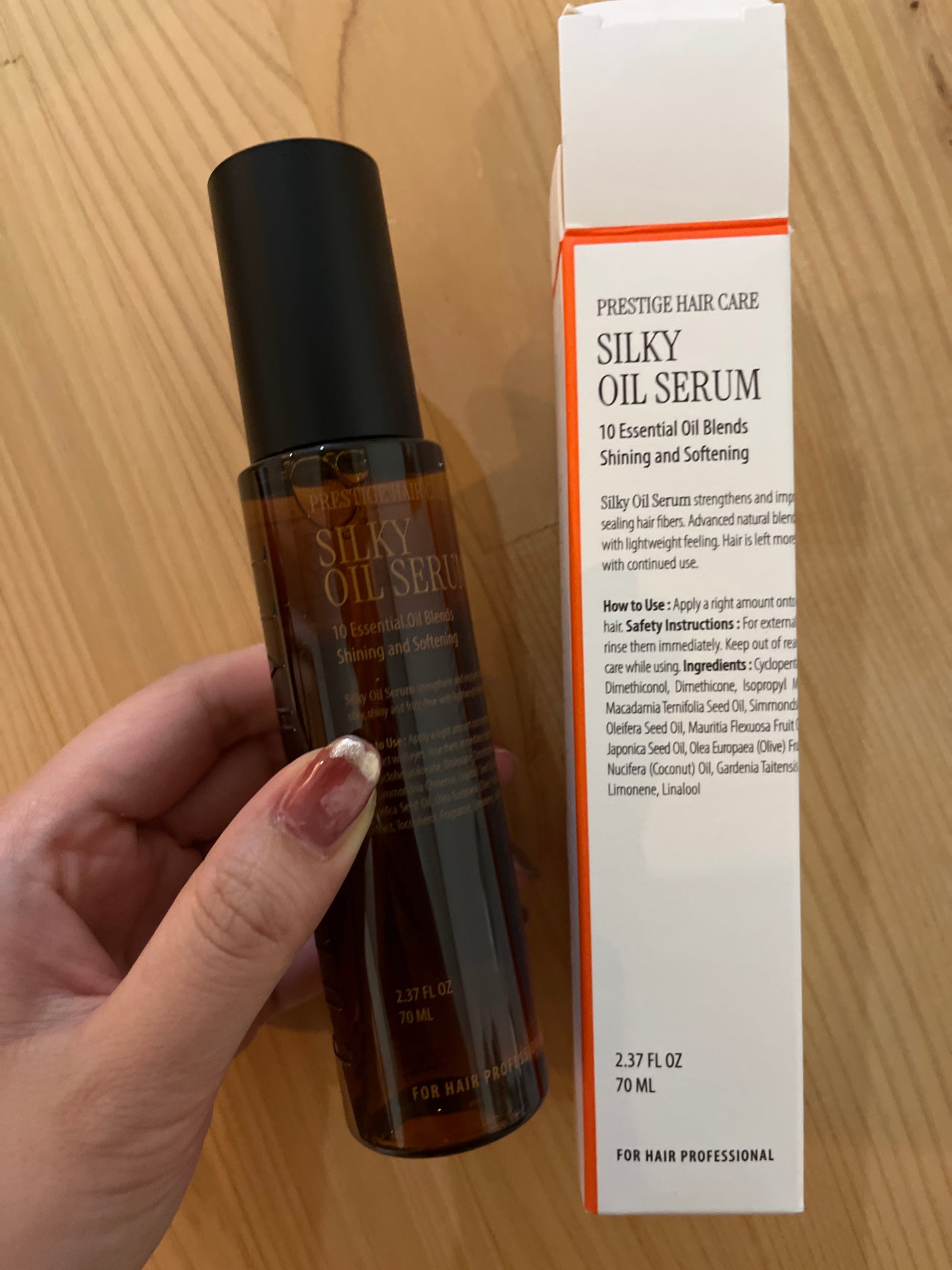 SILKY OIL SERUM/CULRY SHYLL/ヘアオイルを使ったクチコミ(1枚目)