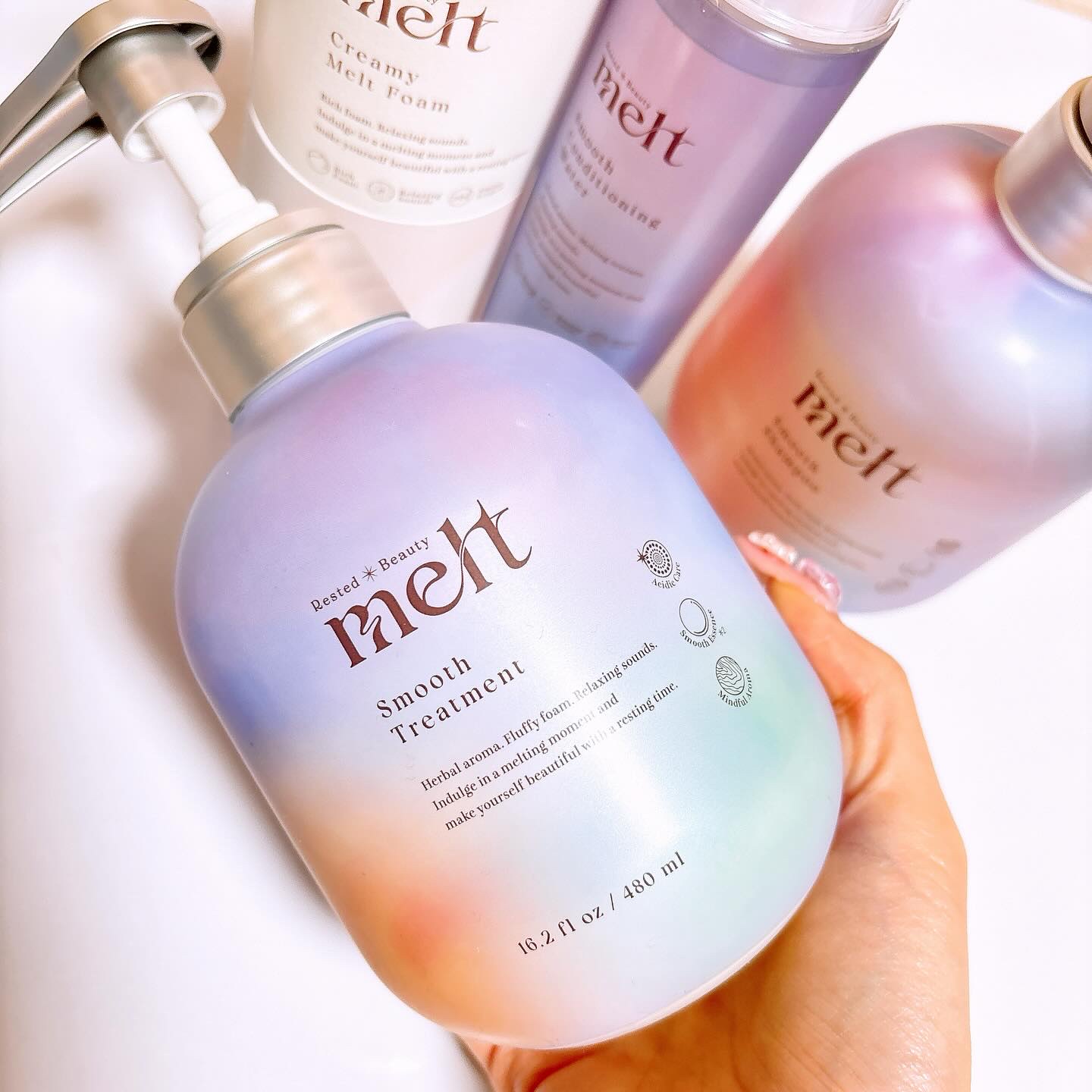 メルト スムースシャンプー/トリートメント/melt/市販シャンプーを使ったクチコミ（2枚目）