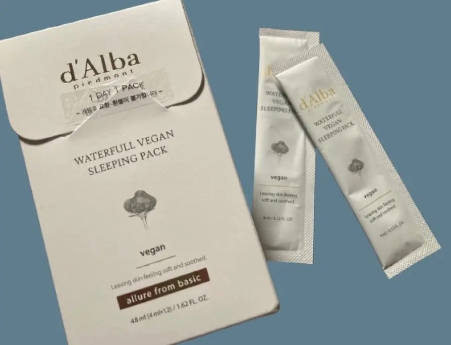 ホワイトトリュフウォータフルヴィーガンスリーピングパック/ダルバ/シートマスク・パックを使ったクチコミ（1枚目）