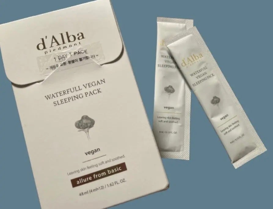 ホワイトトリュフウォータフルヴィーガンスリーピングパック/ダルバ/シートマスク・パックを使ったクチコミ(1枚目)