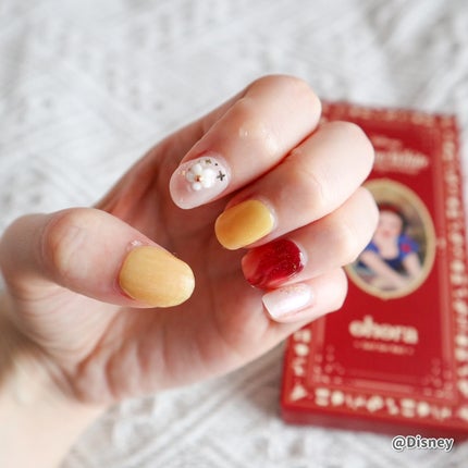 セミキュアジェルネイル(ハンド)/ohora/ネイルシールを使ったクチコミ(4枚目)