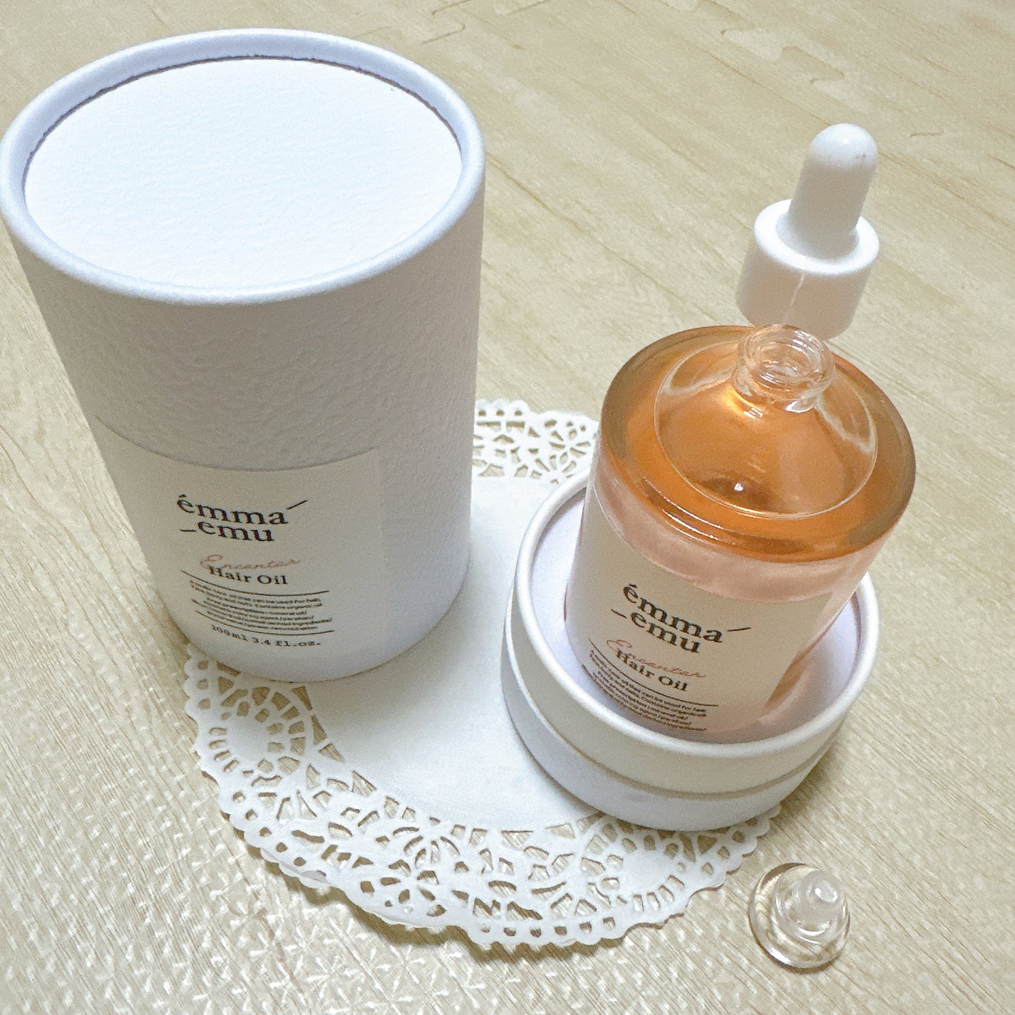 エンカンタールヘアオイル ピオニー&ムスク/emma emu/ヘアオイルを使ったクチコミ(4枚目)