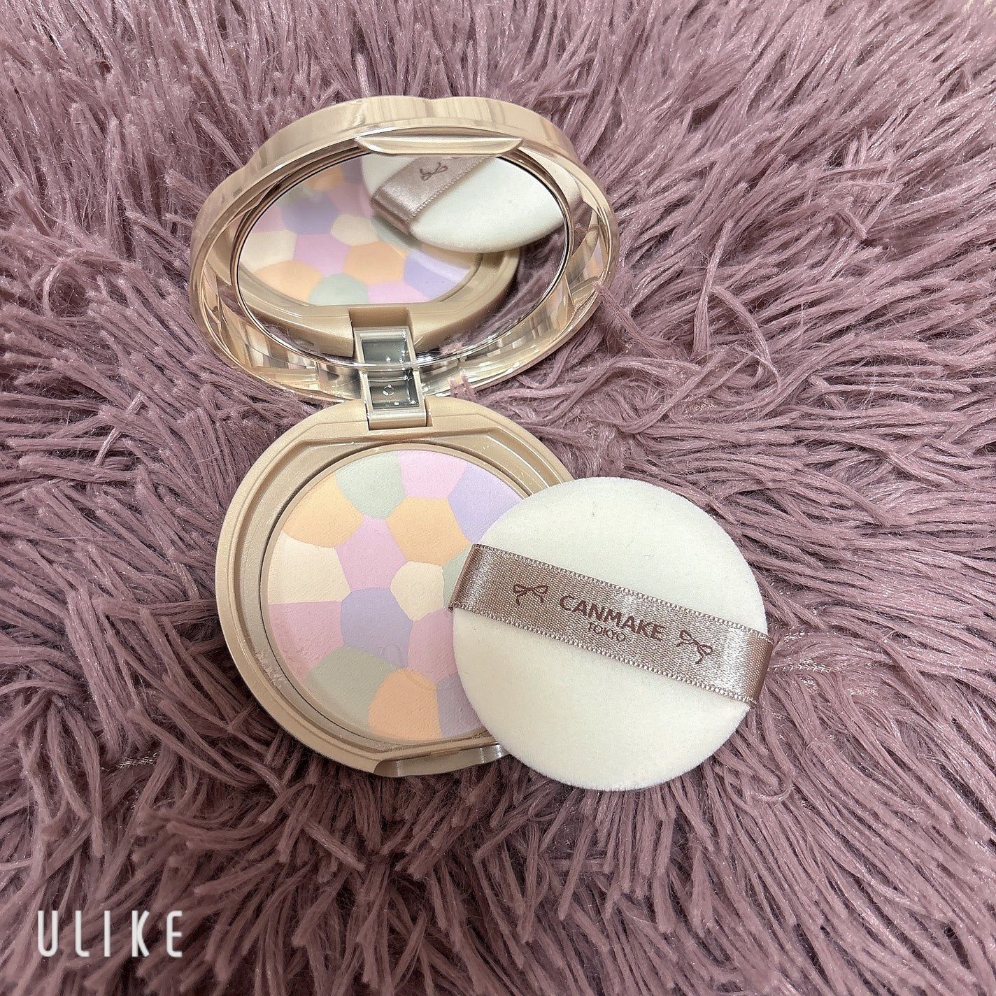 マシュマロフィニッシュパウダー ~Abloom~/キャンメイク/プレストパウダーを使ったクチコミ(1枚目)