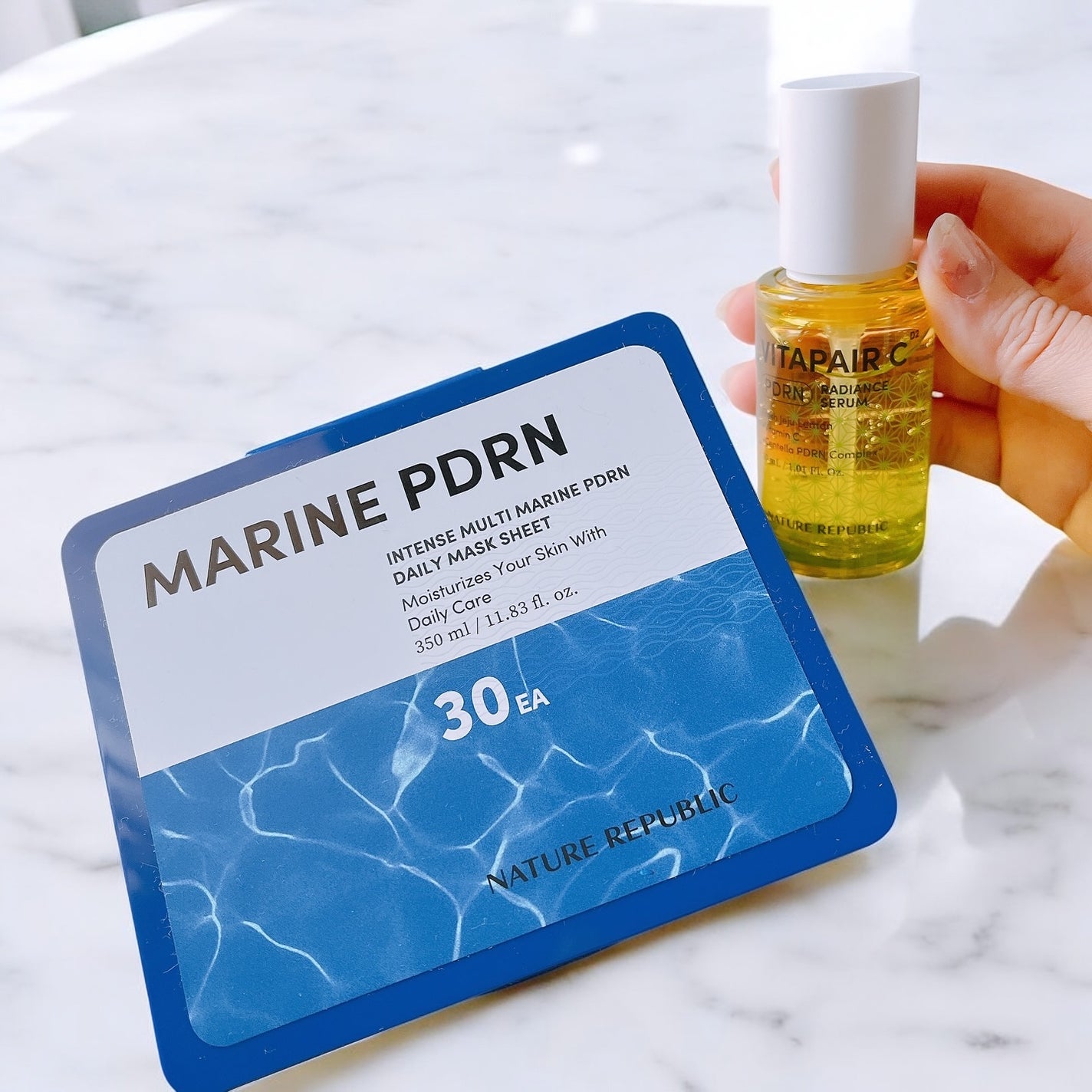 マリンPDRNデイリーシートマスク/ネイチャーリパブリック/シートマスク・パックを使ったクチコミ(10枚目)