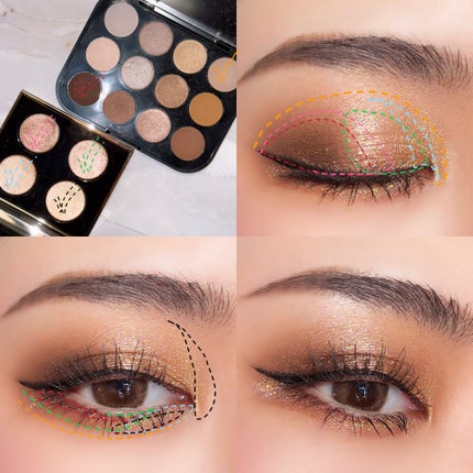 コネクト イン カラー アイシャドウ パレット × 12/M・A・C/アイシャドウパレットを使ったクチコミ(5枚目)