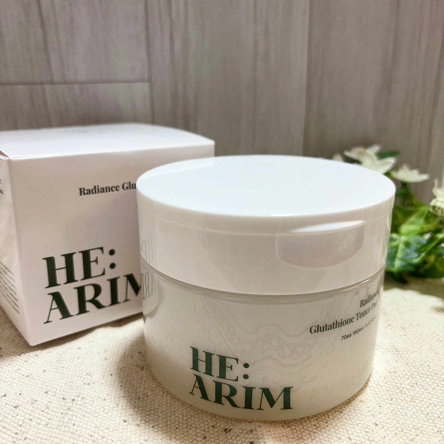 ヘアリムラディアンス グルタチオントナーパッド/HEARIM/トナーパッドを使ったクチコミ(1枚目)