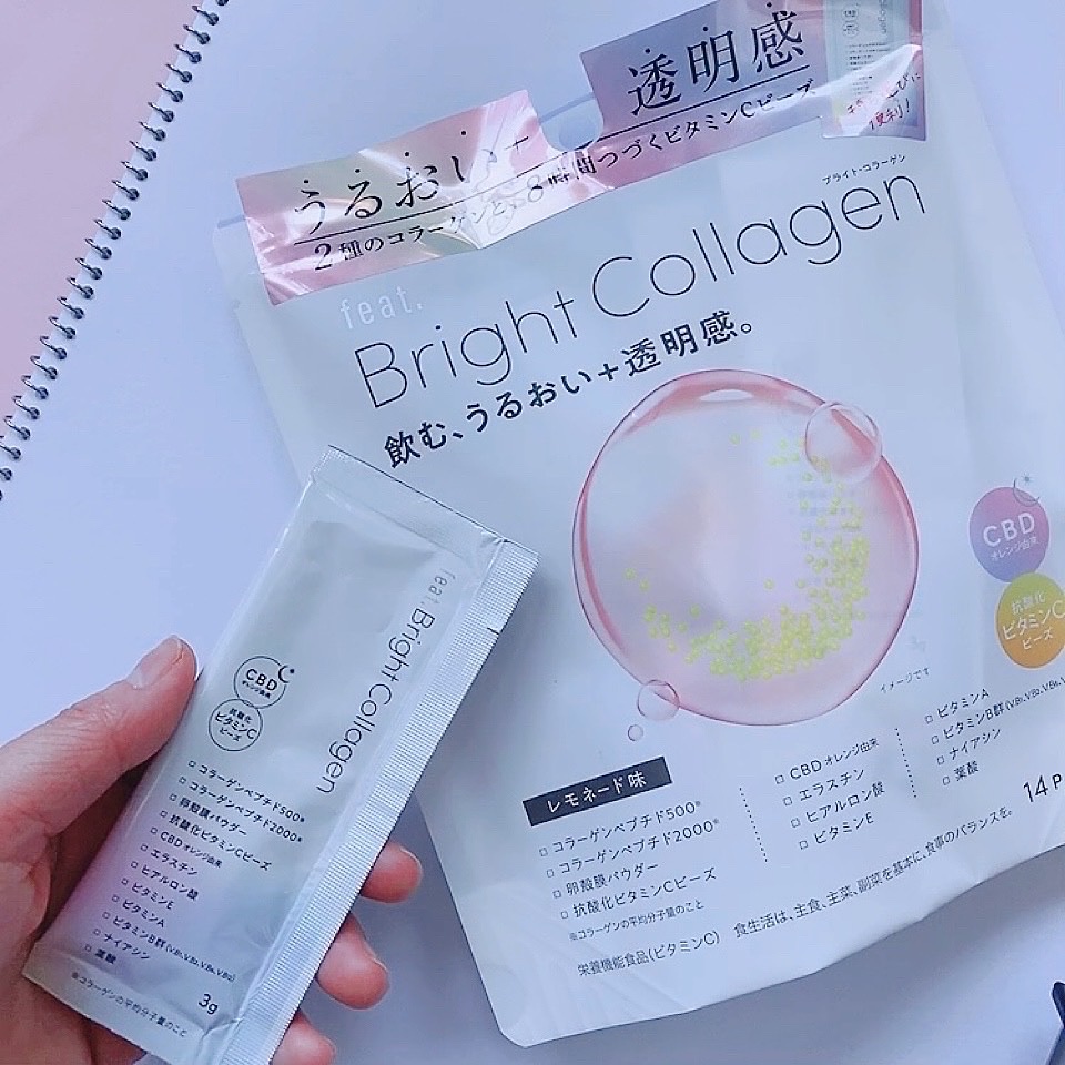ブライト コラーゲン/Feat./美容サプリメントを使ったクチコミ（2枚目）