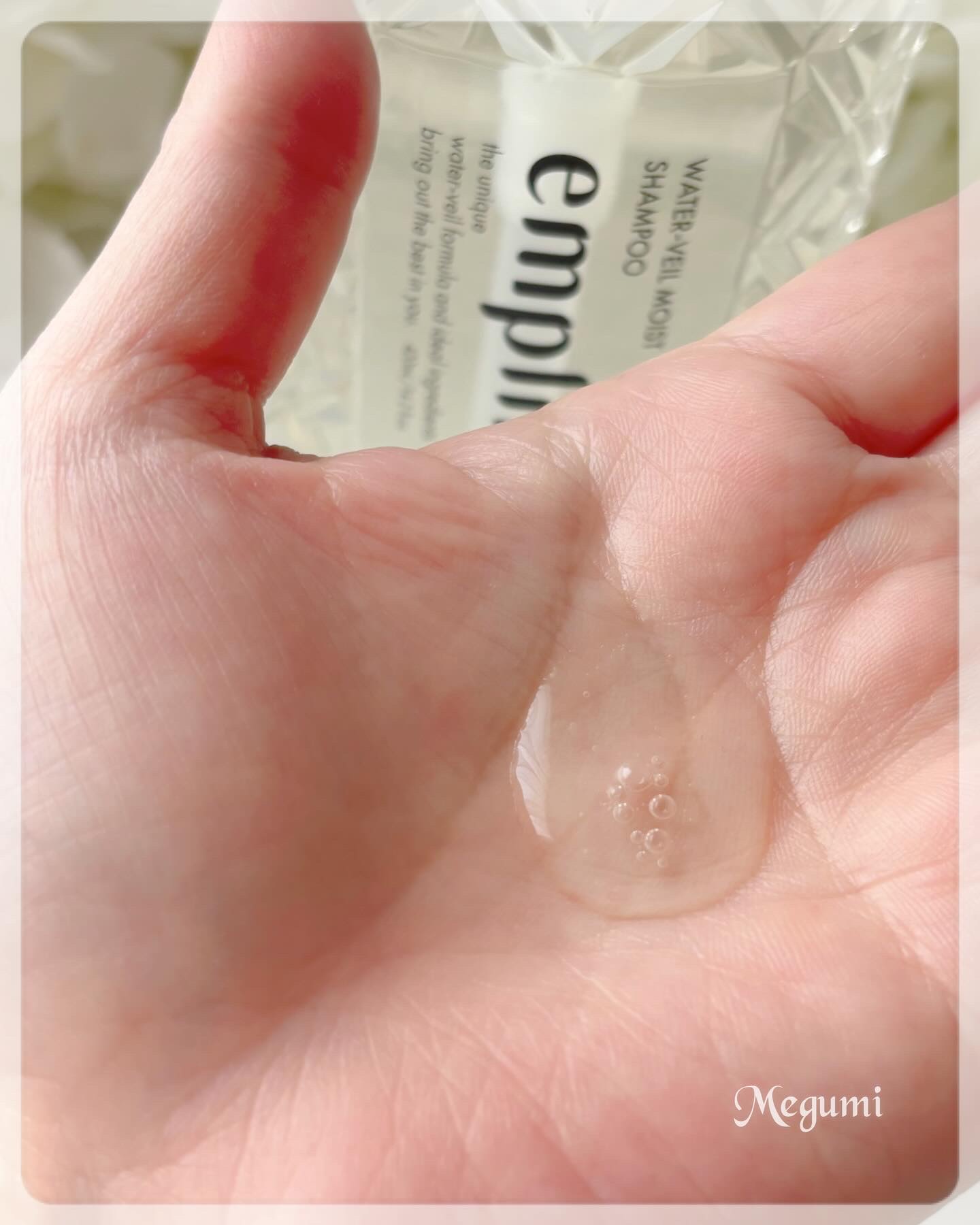 ウォーターベール　モイストシャンプー／トリートメント/emplir/市販シャンプーを使ったクチコミ（3枚目）