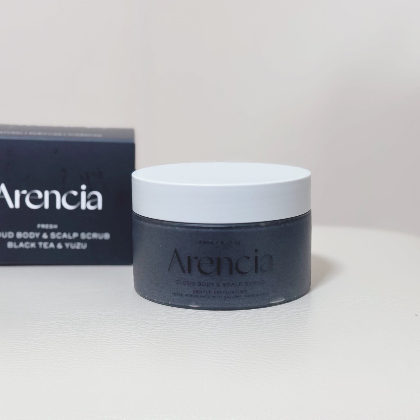 フレッシュクラウドスクラブ ブラックティー&ユズ/アレンシア/スクラブ・ゴマージュを使ったクチコミ(1枚目)
