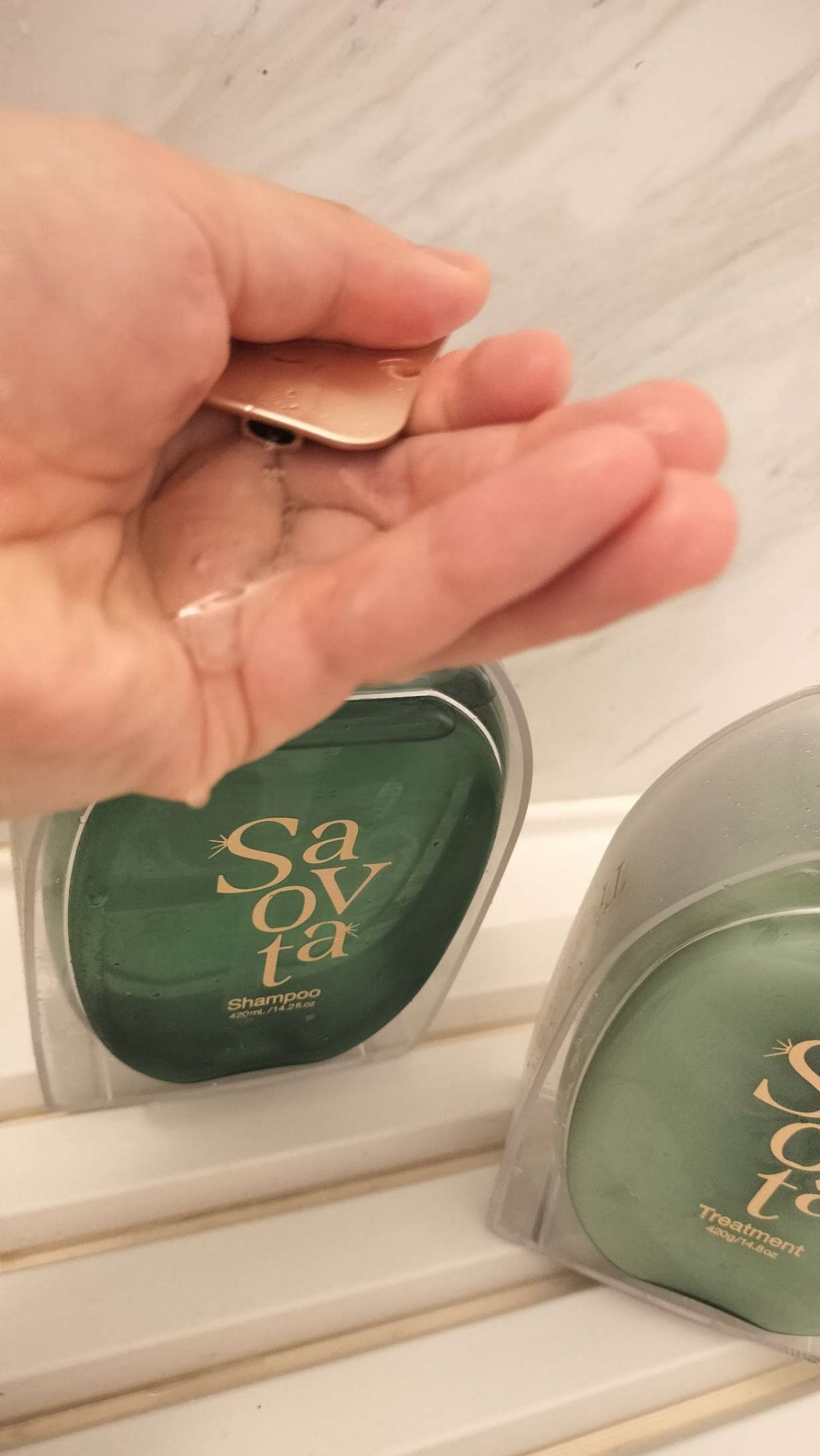 サボンドサボタ　モイストプランプシャンプー/ヘアトリートメント/Savon du Savota/シャンプー・コンディショナーを使ったクチコミ（3枚目）