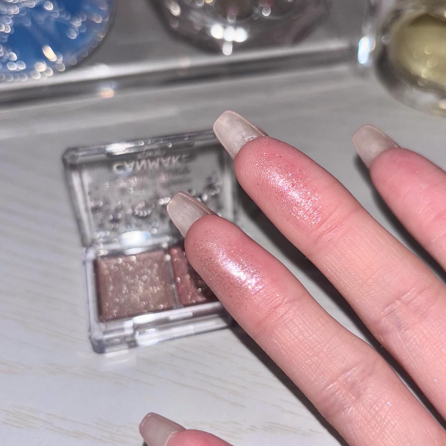 ラメマニア/キャンメイク/アイシャドウを使ったクチコミ（3枚目）