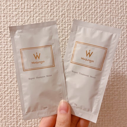 ウォンジョンヨ リペアシャンプー モイスト/リペアトリートメント モイスト/Wonjungyo/市販シャンプーを使ったクチコミ(1枚目)