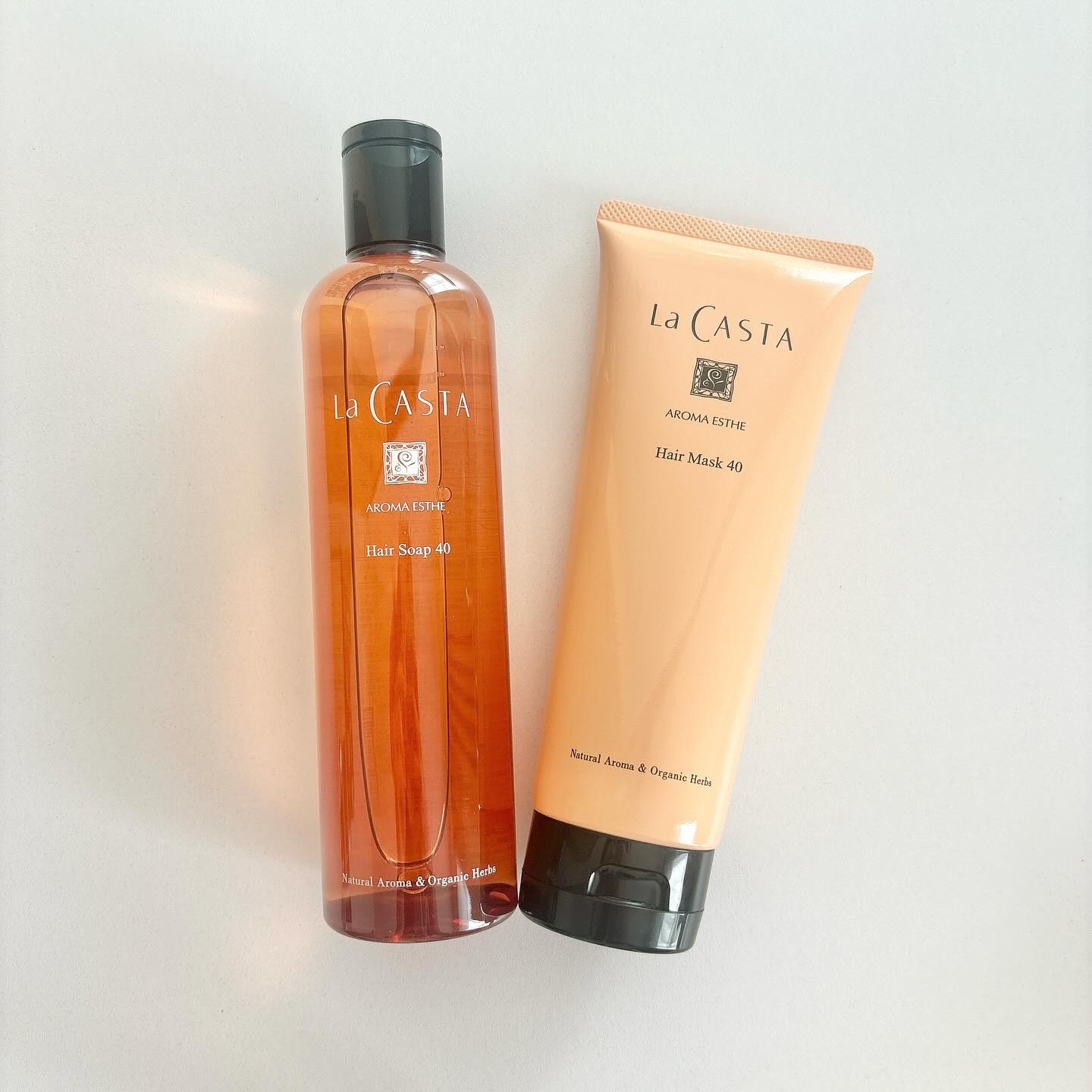 ラ・カスタ アロマエステ ヘアソープ 40/ヘアマスク 40/ラ・カスタ/市販シャンプーを使ったクチコミ（1枚目）