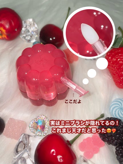 ごんす@YouTube始めました on LIPS 「《可愛すぎるリップ&チーク🍒✨》可愛すぎてバズってるからみんな..」(6枚目)