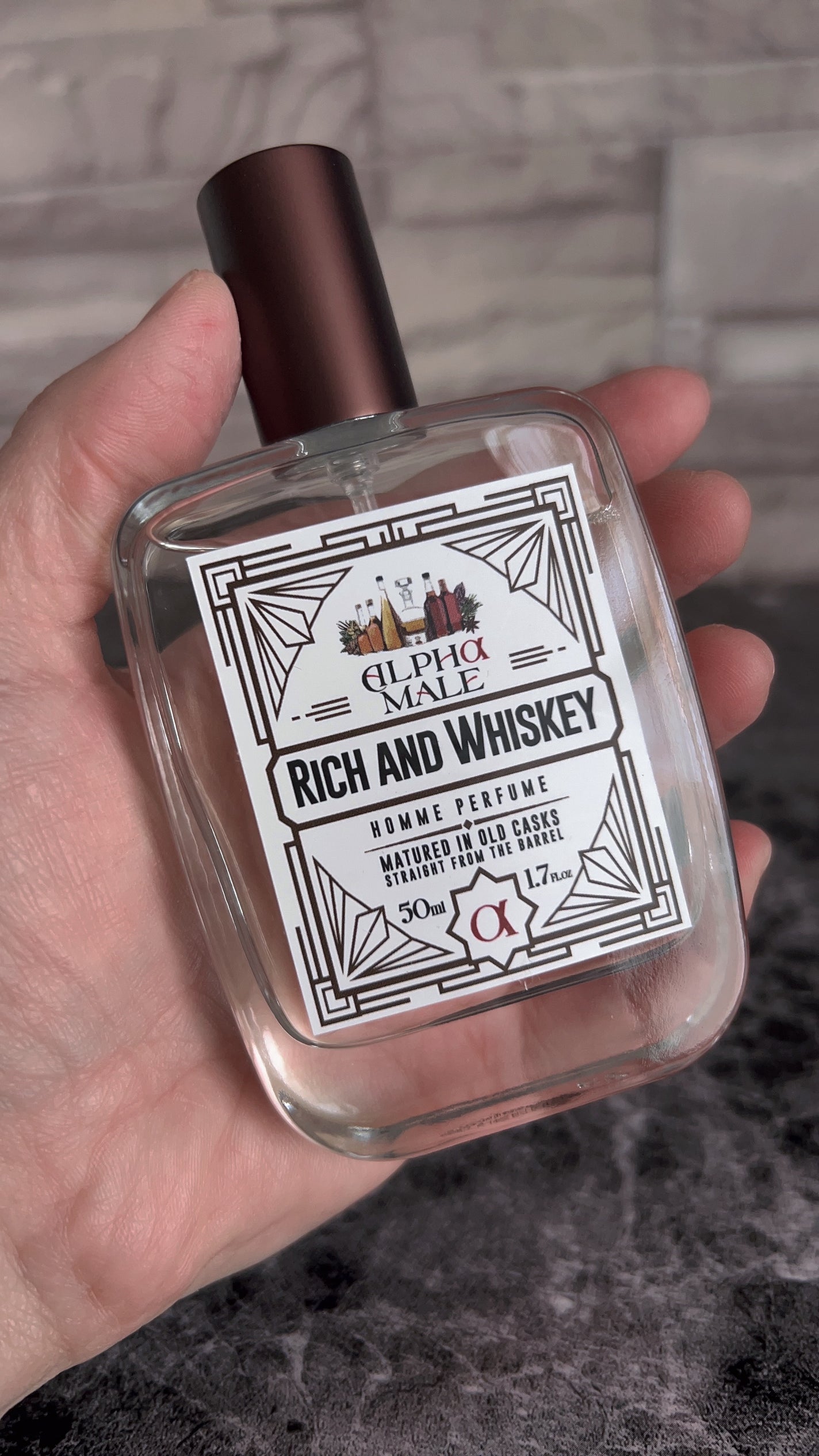アルファメイル リッチ&ウイスキー 50ml 試してみた】アルファメイル オム パフューム リッチ