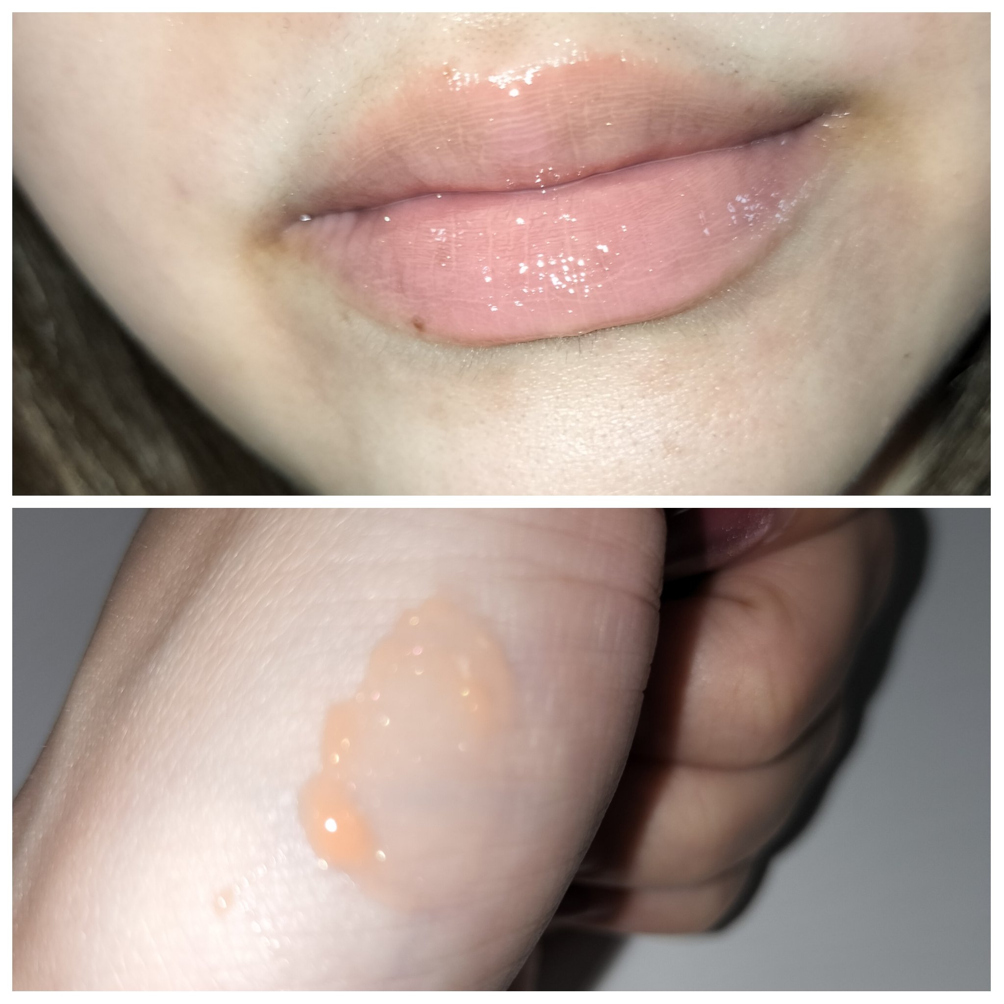 RMK リップジェリーグロス 10 ピーチ/RMK/リップグロスを使ったクチコミ（2枚目）