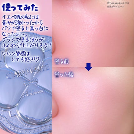 イルミネイティングフィニッシュパウダー ~Abloom~/キャンメイク/プレストパウダーを使ったクチコミ(6枚目)