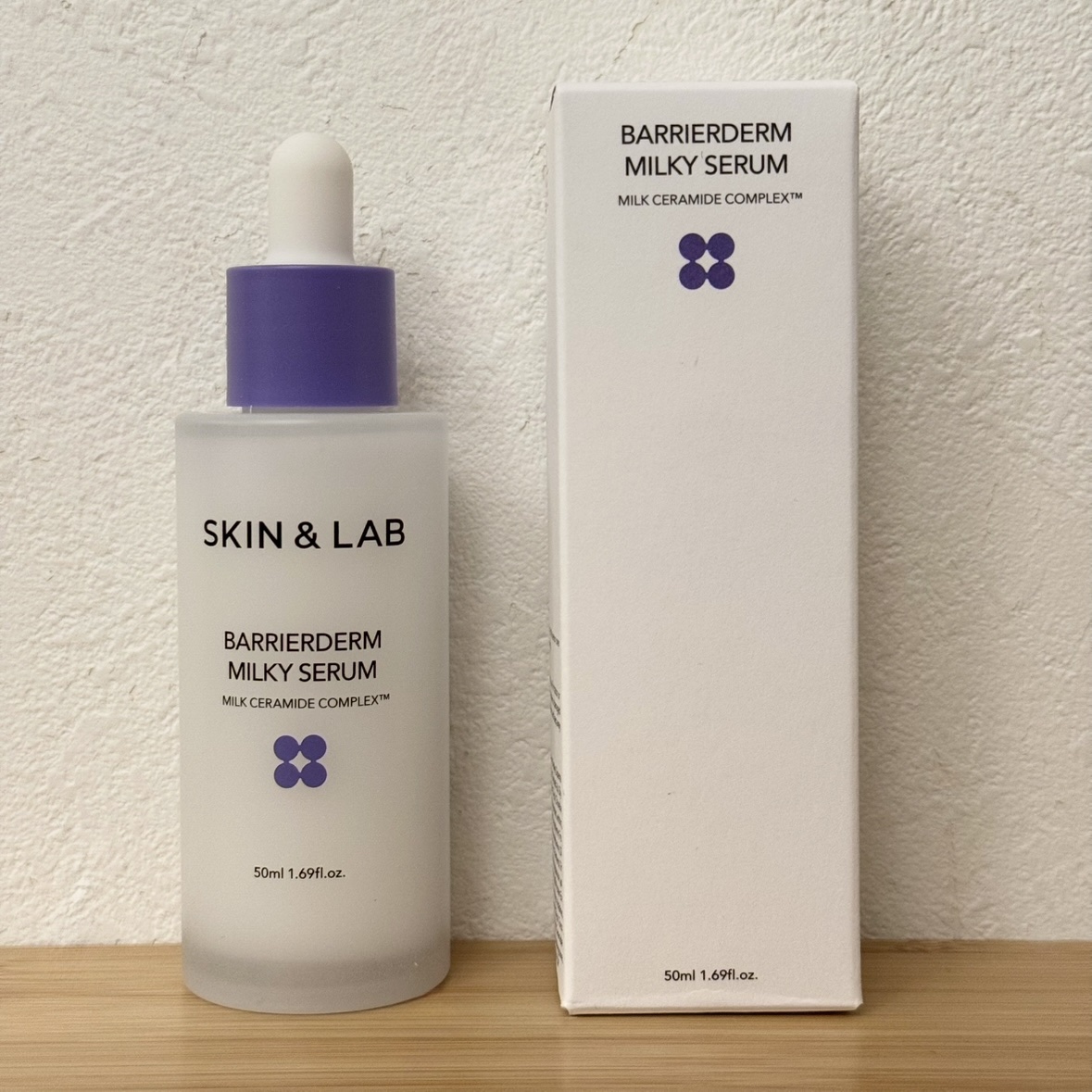 バリアダームミルキーセラム/SKIN&LAB/美容液を使ったクチコミ（1枚目）