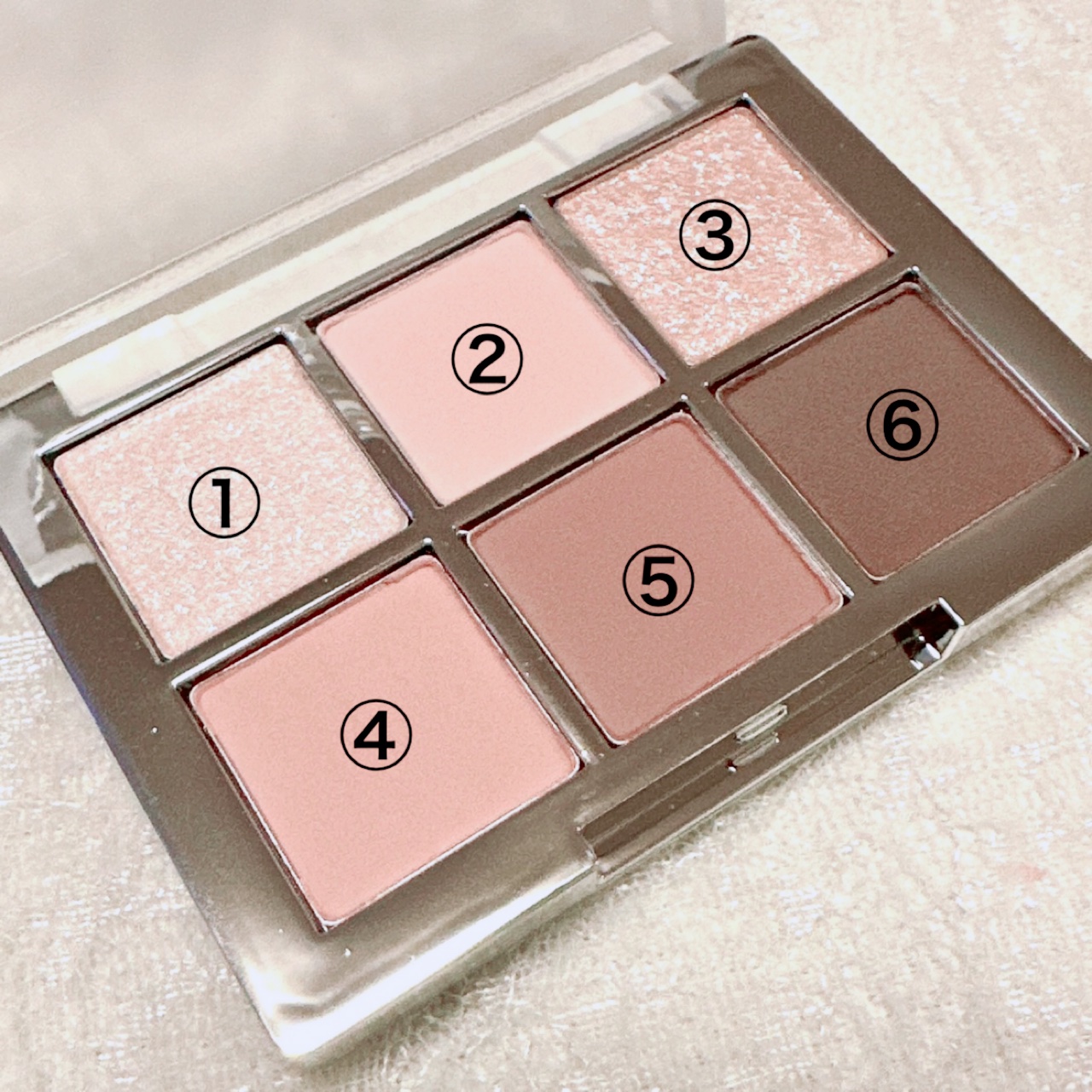 ベターミーアイパレット 02 フェアリー/2aN/マルチパレットを使ったクチコミ（2枚目）