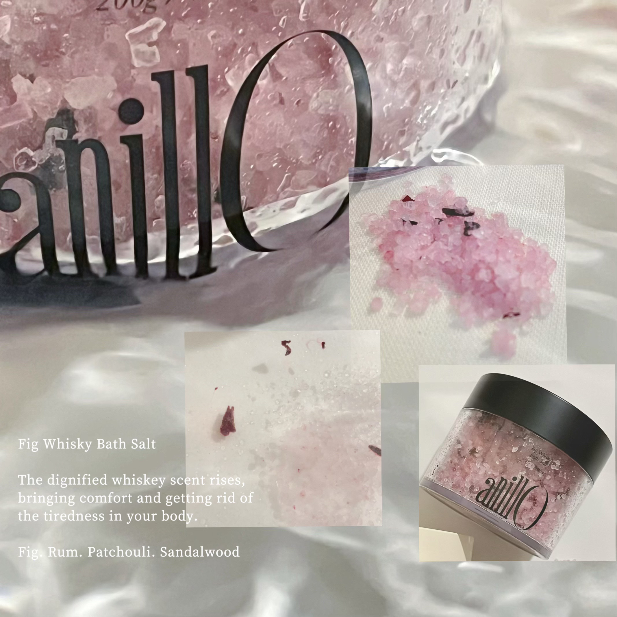 フィグウイスキーバスソルト/ANILLO/その他を使ったクチコミ（3枚目）