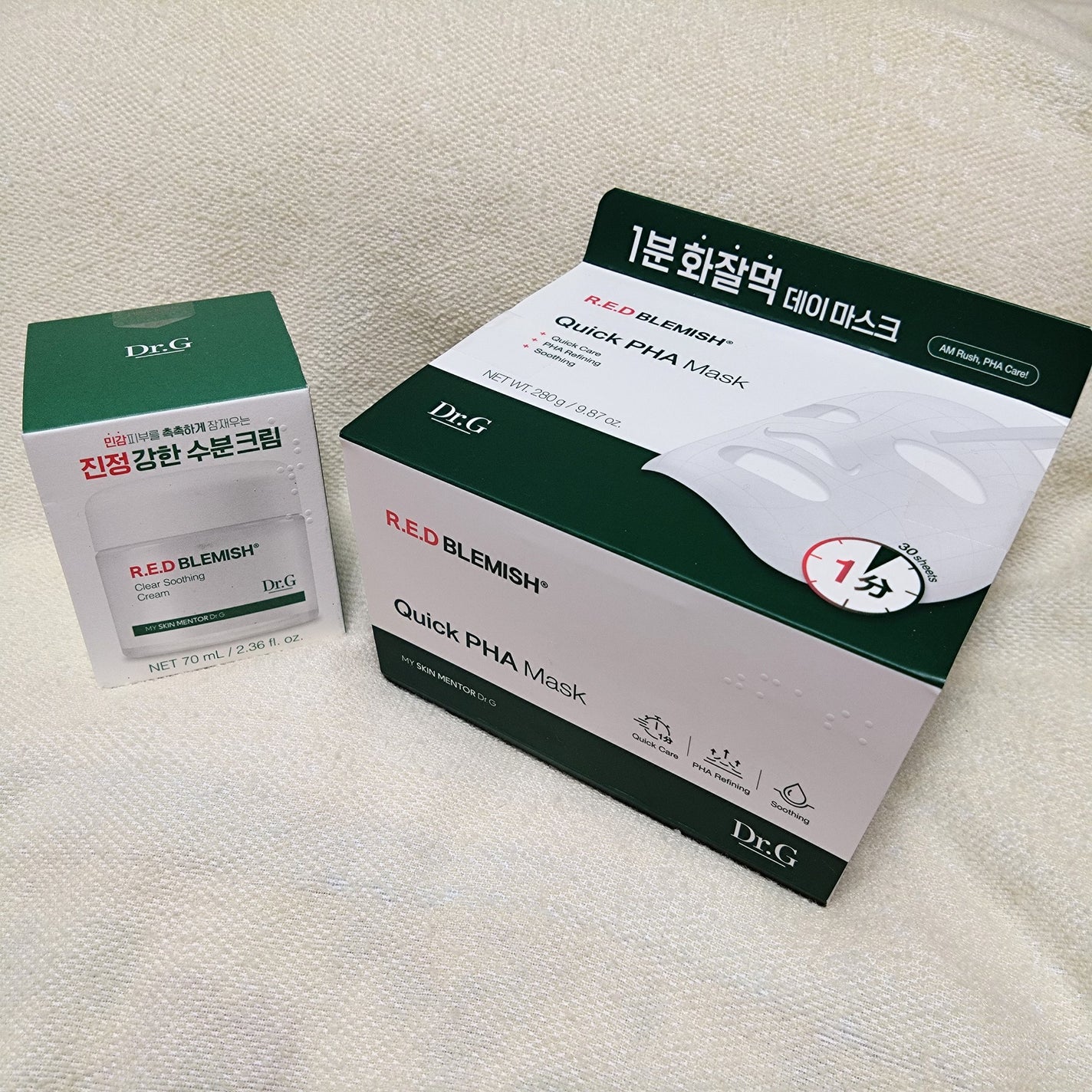 レッドブレミッシュ クリアスージングクリーム/Dr.G/フェイスクリームを使ったクチコミ(5枚目)