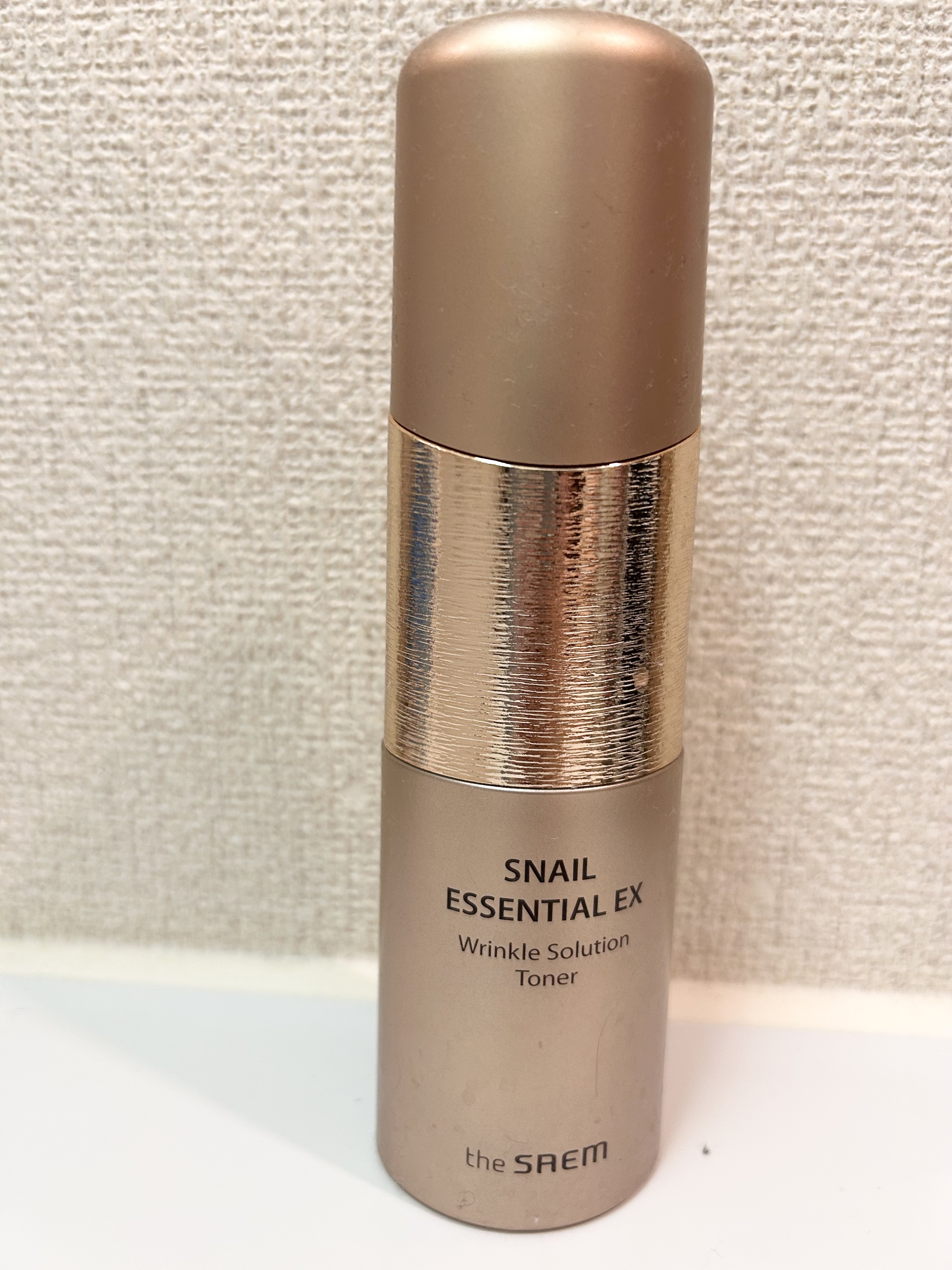 the SAEM スネイルエッセンシャルex リンクルソリューショントナーのクチコミ「the SAEM
スネイルエッセンシャルex リンクルソリューショントナー

ジェル状だけどサ.....」（1枚目）