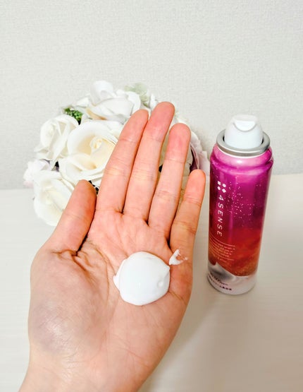 フォーセンス 炭酸生クリームセラム/4SENSE/美容液を使ったクチコミ(3枚目)