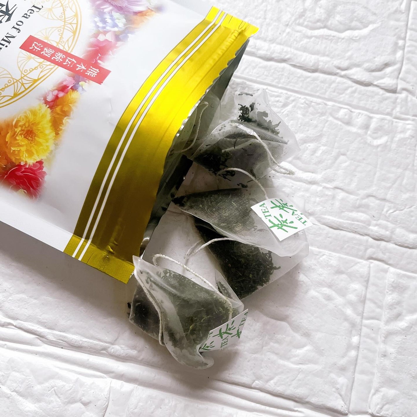 ひとりコスメ部 フォロバ100 on LIPS 「希少性が高くて奇跡のお茶花香緑茶ティーバッグ(3g×15p) ..」(2枚目)