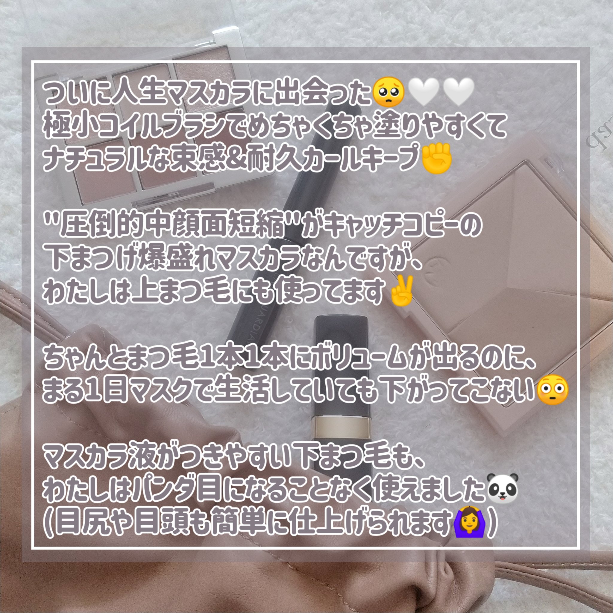 ラッシュガーディアン　ナノグラヴィティマスカラ/LASHGUARDIAN/マスカラを使ったクチコミ（2枚目）
