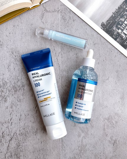 リアルヒアルロニックブルーアンプル 100/Wellage/美容液を使ったクチコミ(9枚目)