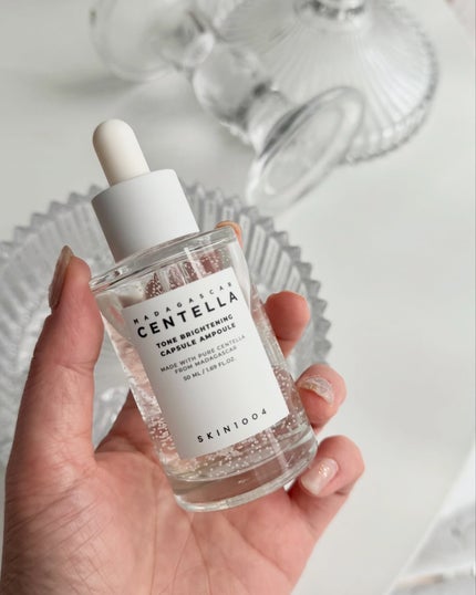 トーンブライトニング カプセルアンプル/SKIN1004/美容液を使ったクチコミ(5枚目)