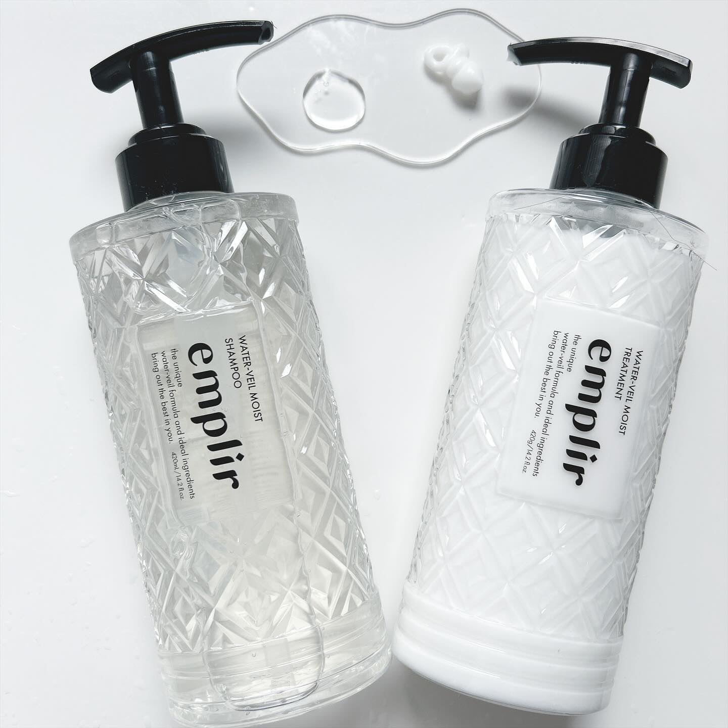 ウォーターベール　モイストシャンプー／トリートメント/emplir/市販シャンプーを使ったクチコミ（3枚目）