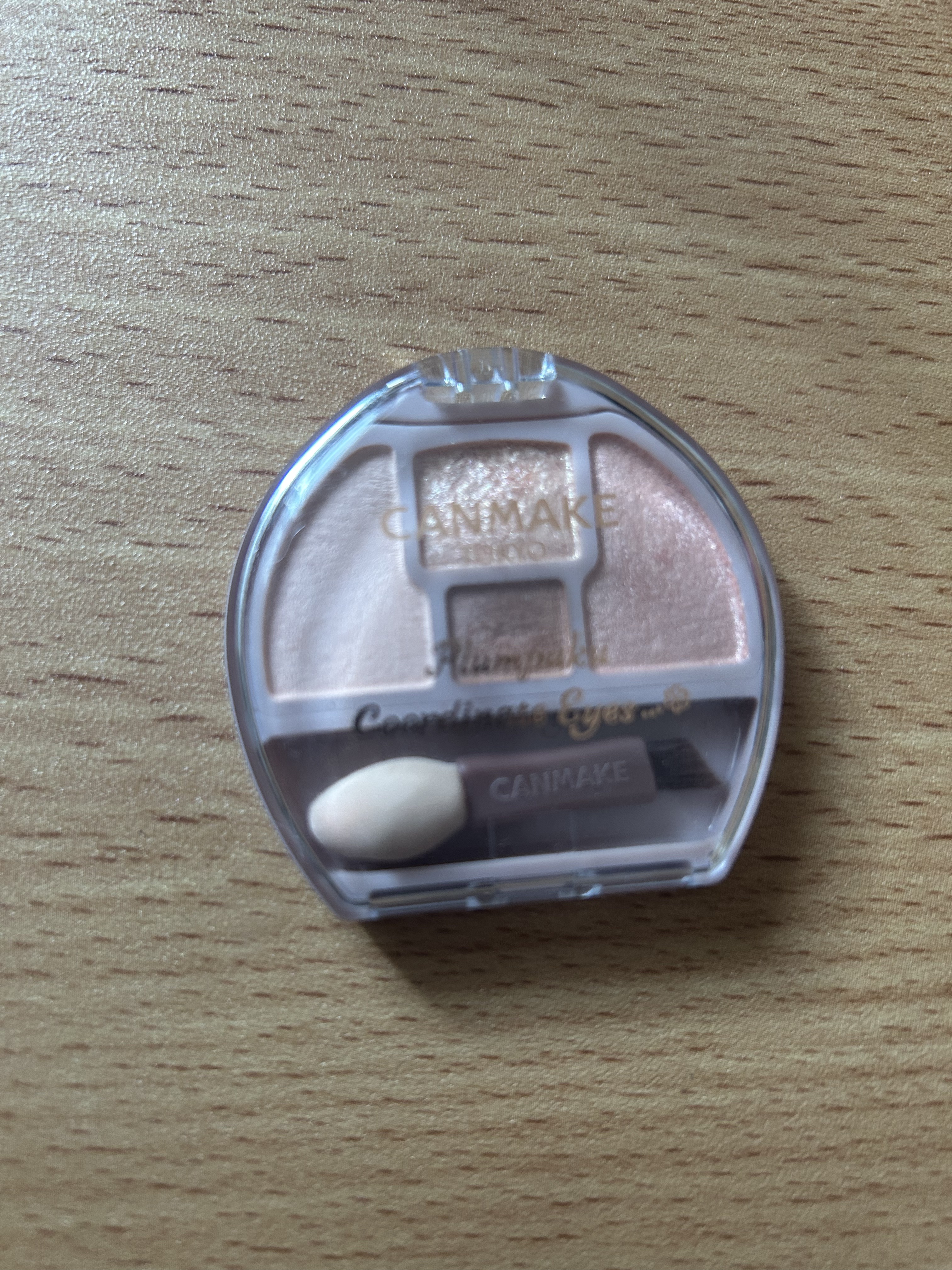 プランぷくコーデアイズ/キャンメイク/パウダーアイシャドウを使ったクチコミ（1枚目）