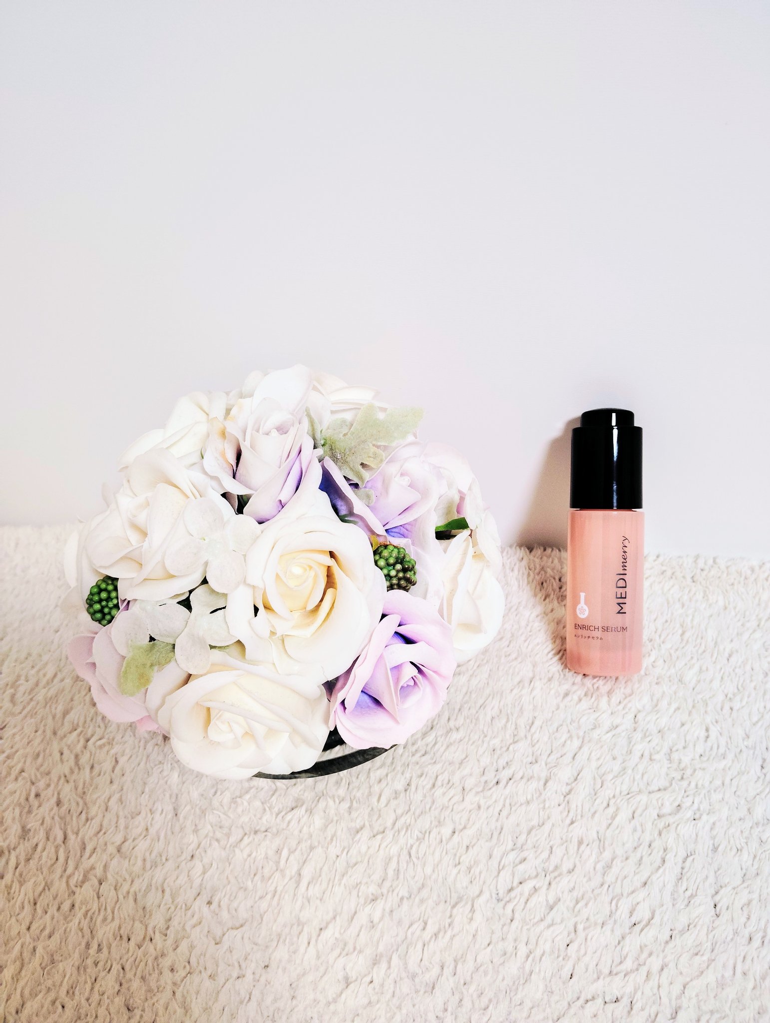 メディメリー　エンリッチセラム/MEDIMERRY/美容液を使ったクチコミ（2枚目）