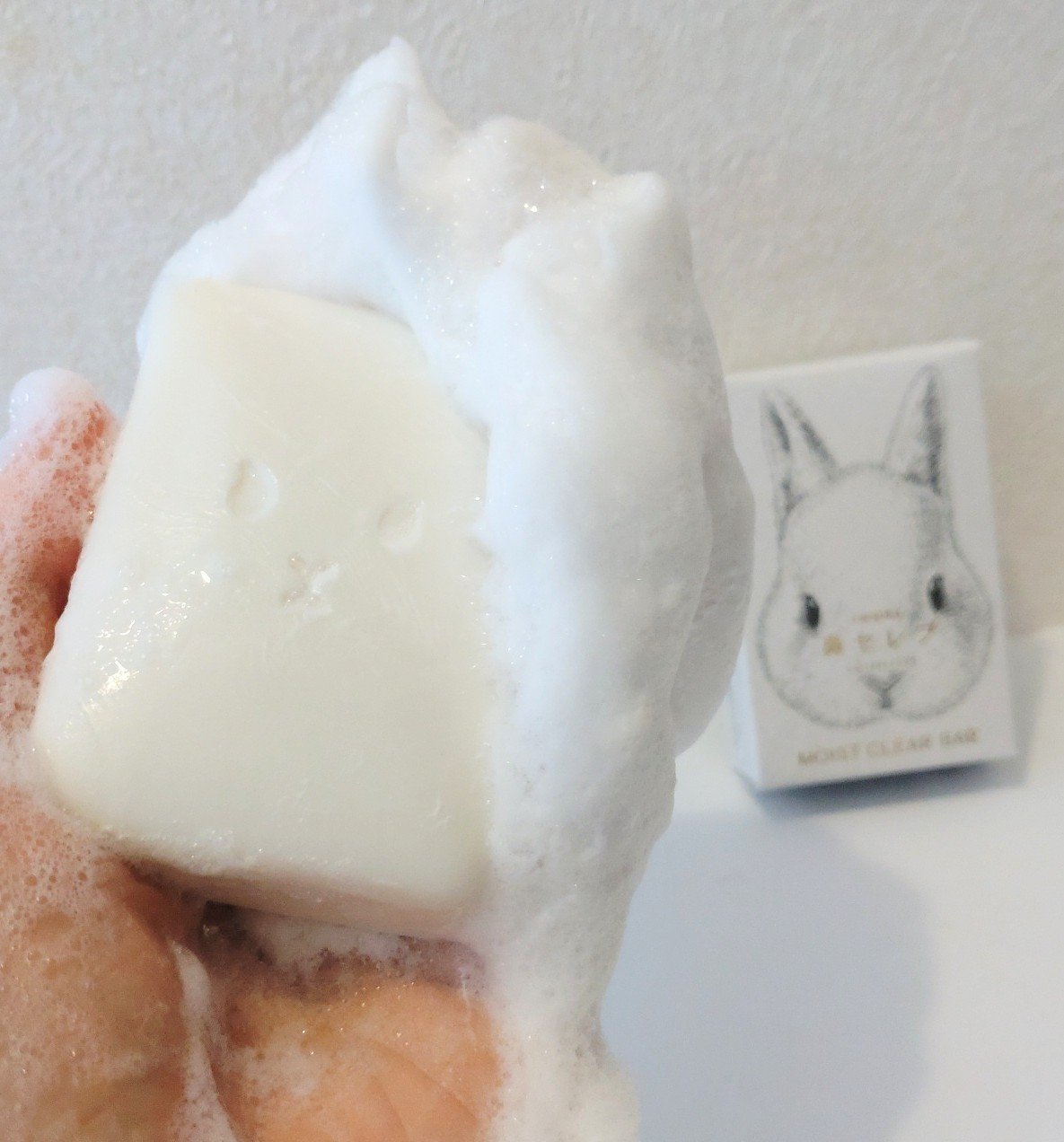 ネピア 鼻セレブ SKINLISM モイストクリアバー/ネピア/洗顔石鹸を使ったクチコミ（3枚目）