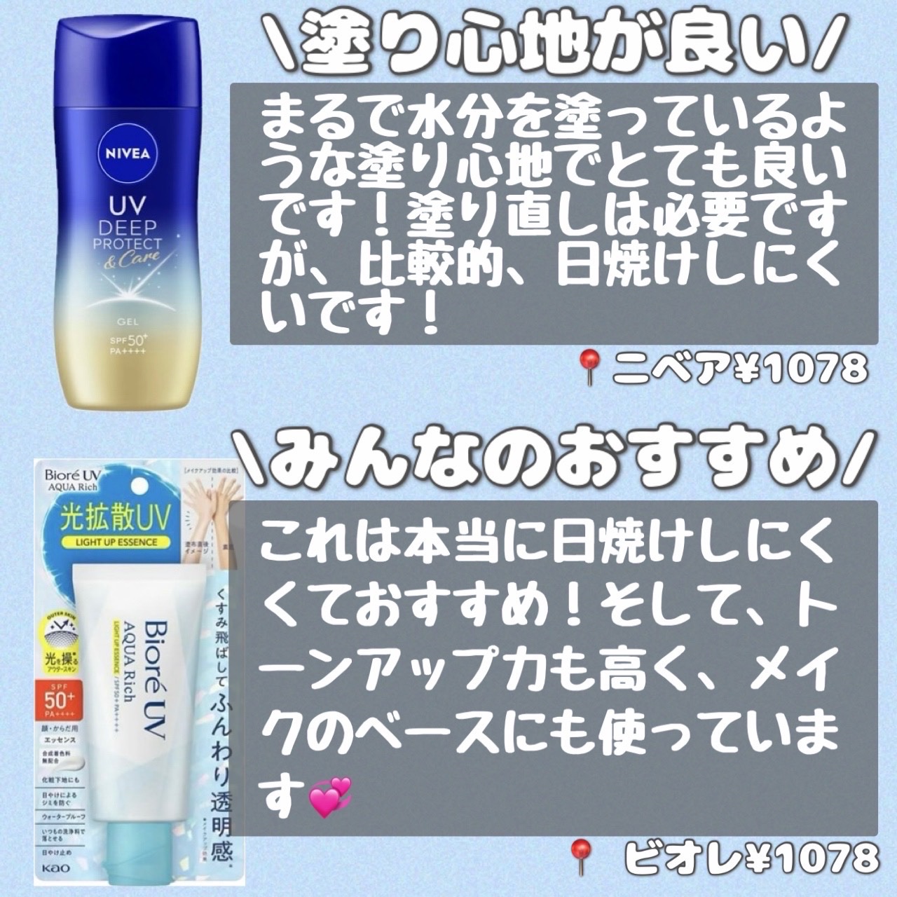 サンカットR パーフェクトUV ジェル 120g/サンカット®/日焼け止めジェルを使ったクチコミ（2枚目）