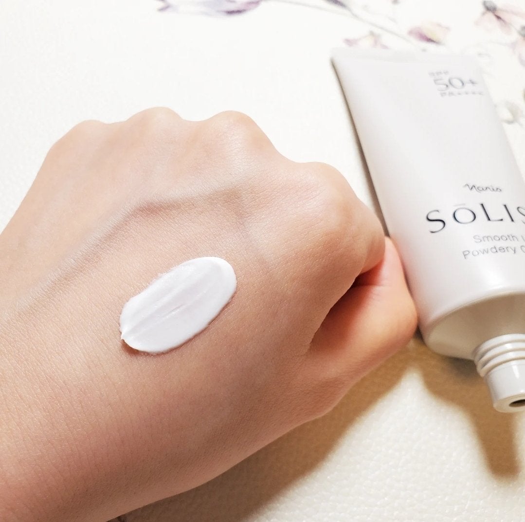 ソリスト スムースUV パウダリークリーム/ナリス化粧品/日焼け止めクリームを使ったクチコミ(3枚目)