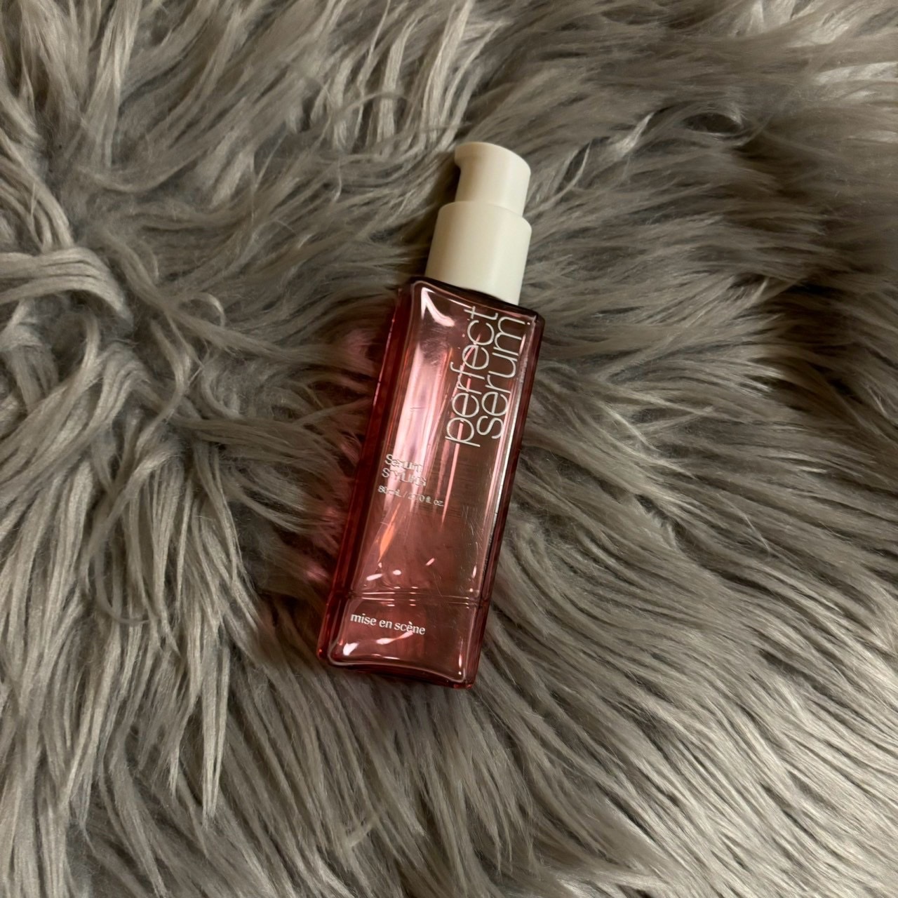 パーフェクトセラム スタイリングセラム/miseenscene/アウトバストリートメントを使ったクチコミ（1枚目）