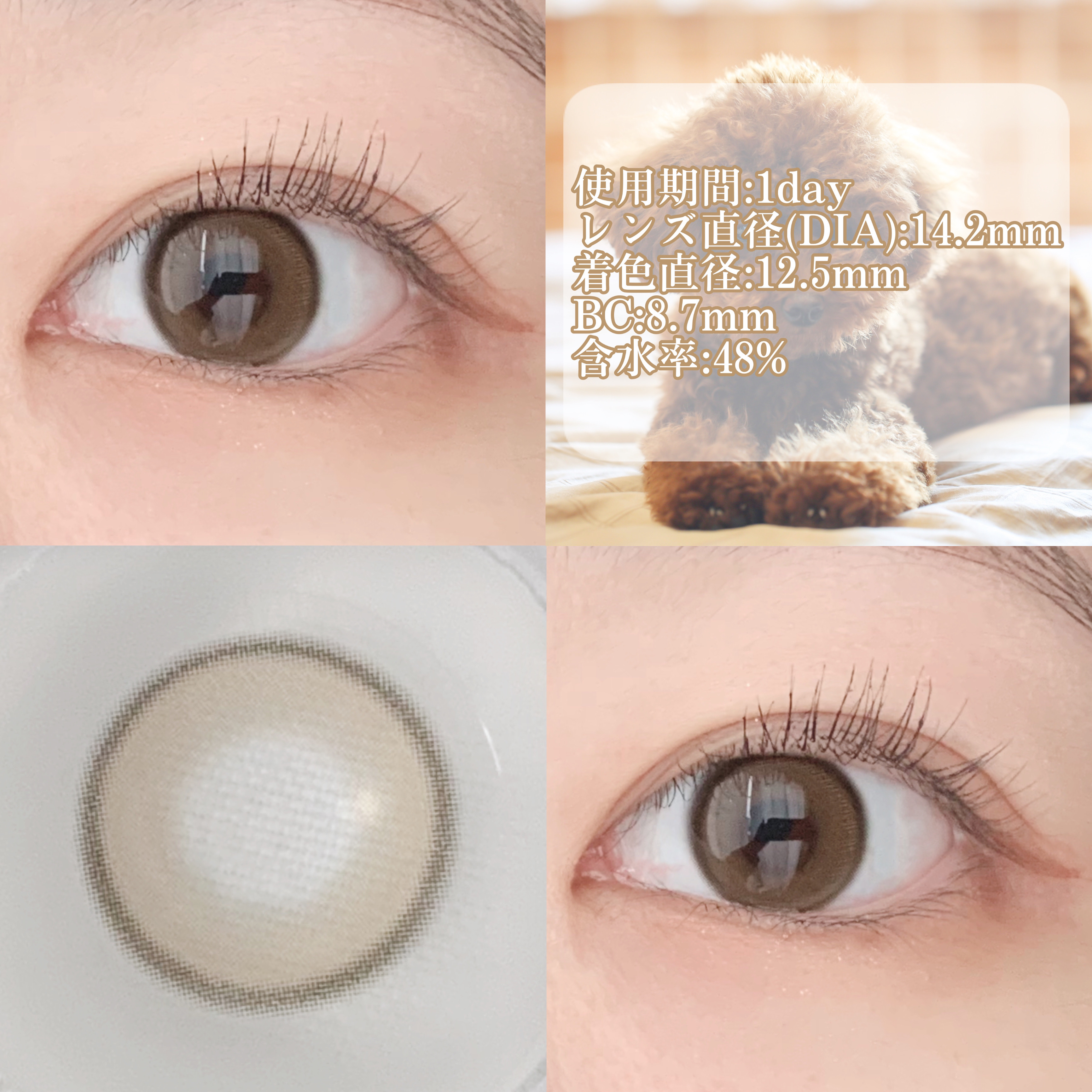 Real Ring 1day/OLENS/ワンデー（１DAY）カラコンを使ったクチコミ（2枚目）