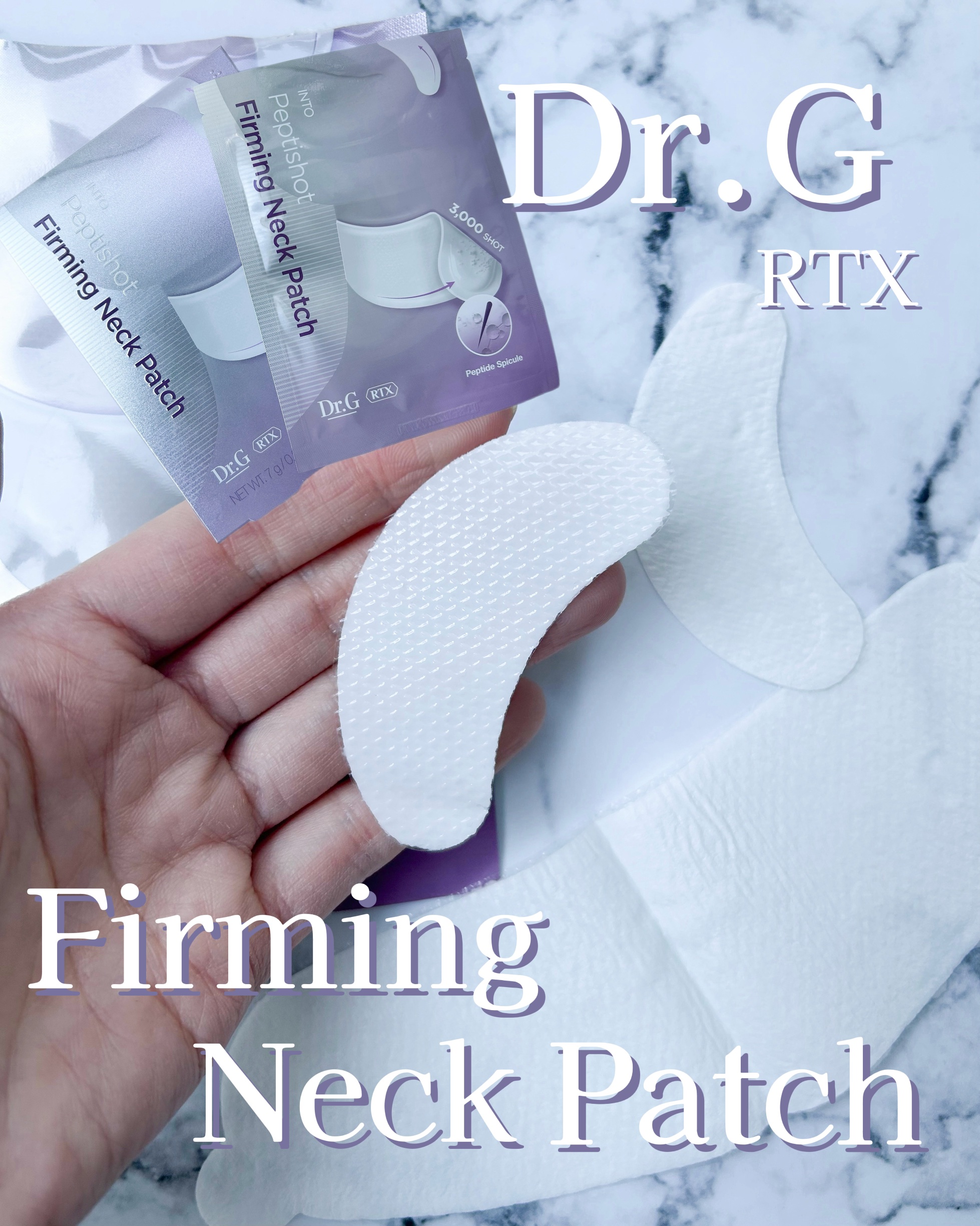 RTXペプチショットネックパッチ/Dr.G/シートマスク・パックを使ったクチコミ（1枚目）