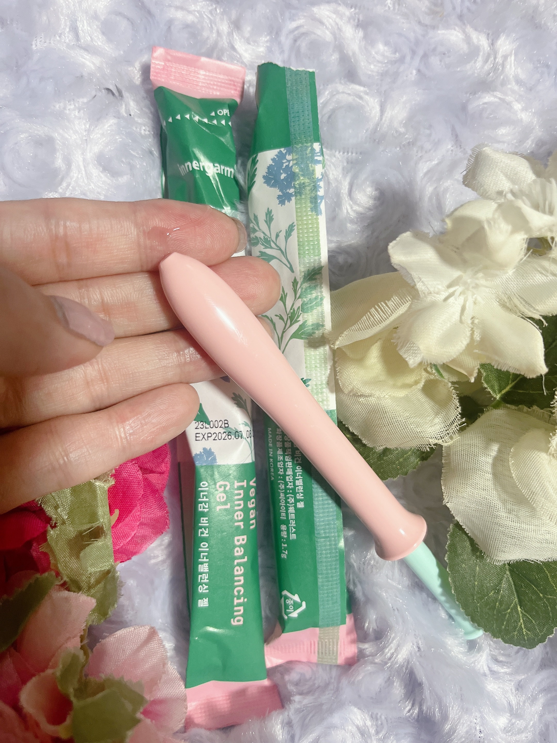 ビーガン インナーバランシングジェル/インナーガム/その他生理用品を使ったクチコミ（2枚目）