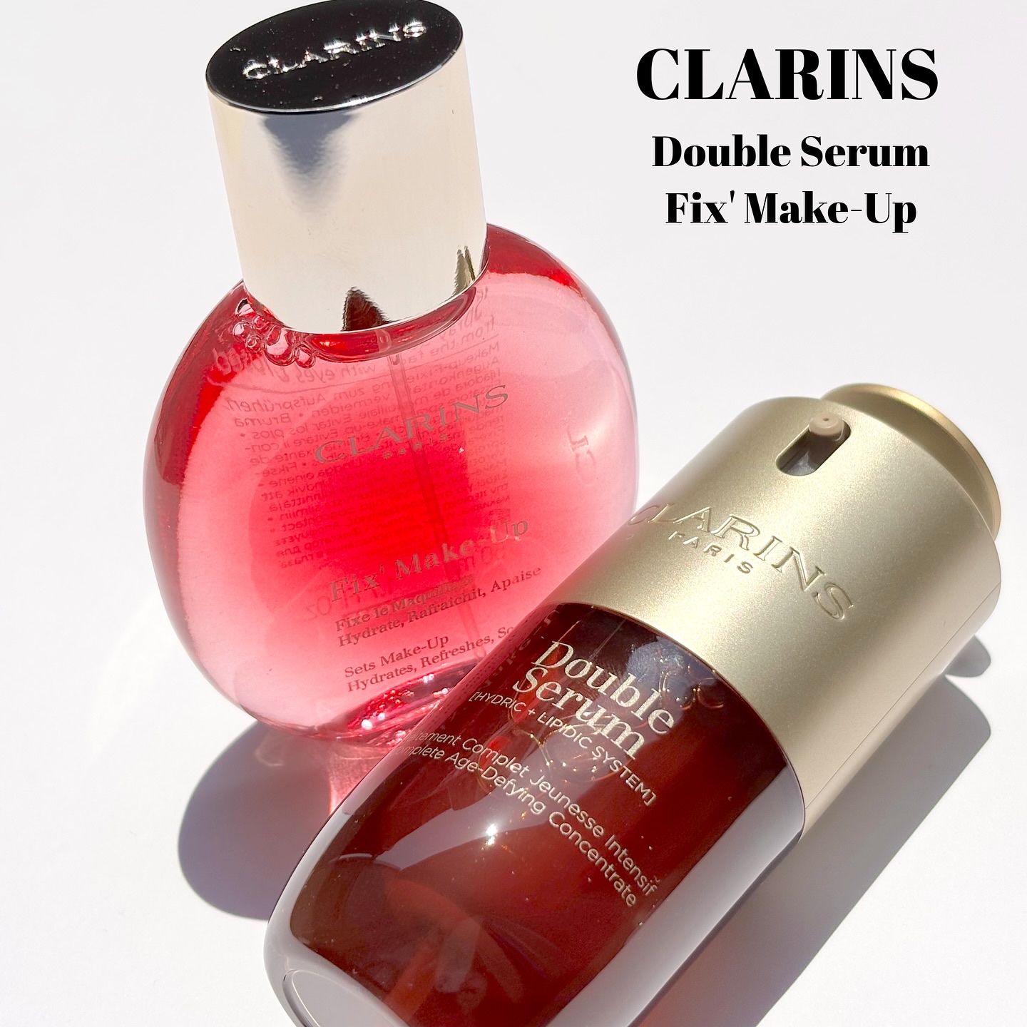 フィックス メイクアップ N/CLARINS/ミスト状化粧水を使ったクチコミ（1枚目）