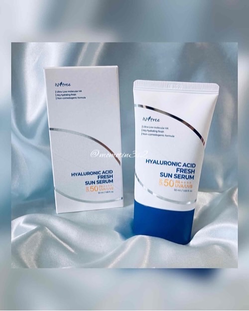 ヒアルロン酸フレッシュサンセラム/Isntree/日焼け止めクリームを使ったクチコミ（2枚目）