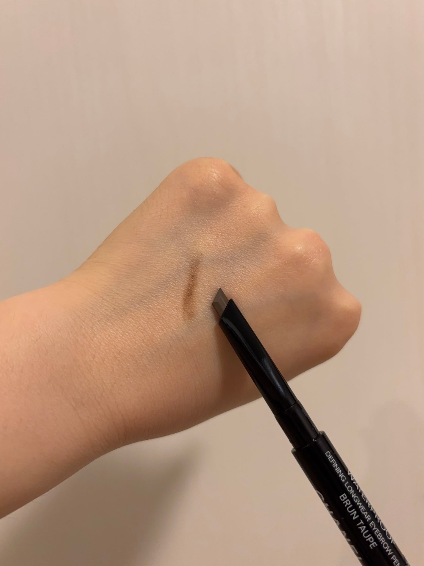 スティロ スルスィル ウォータープルーフ/CHANEL/アイブロウペンシルを使ったクチコミ(4枚目)