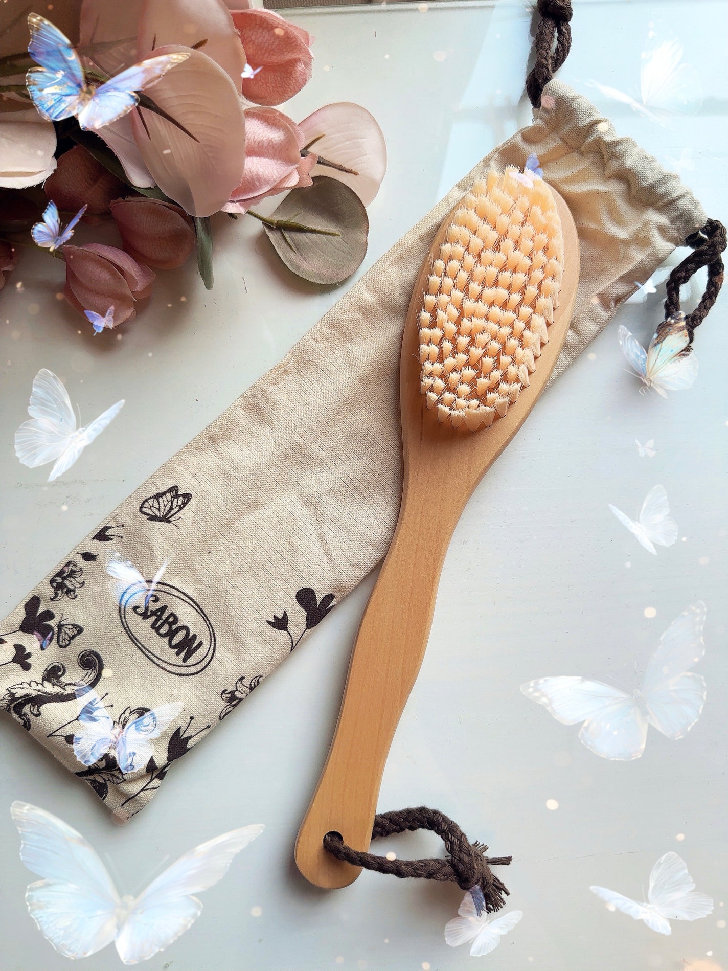 オリジナルボディブラシ/SABON/バスグッズを使ったクチコミ(4枚目)